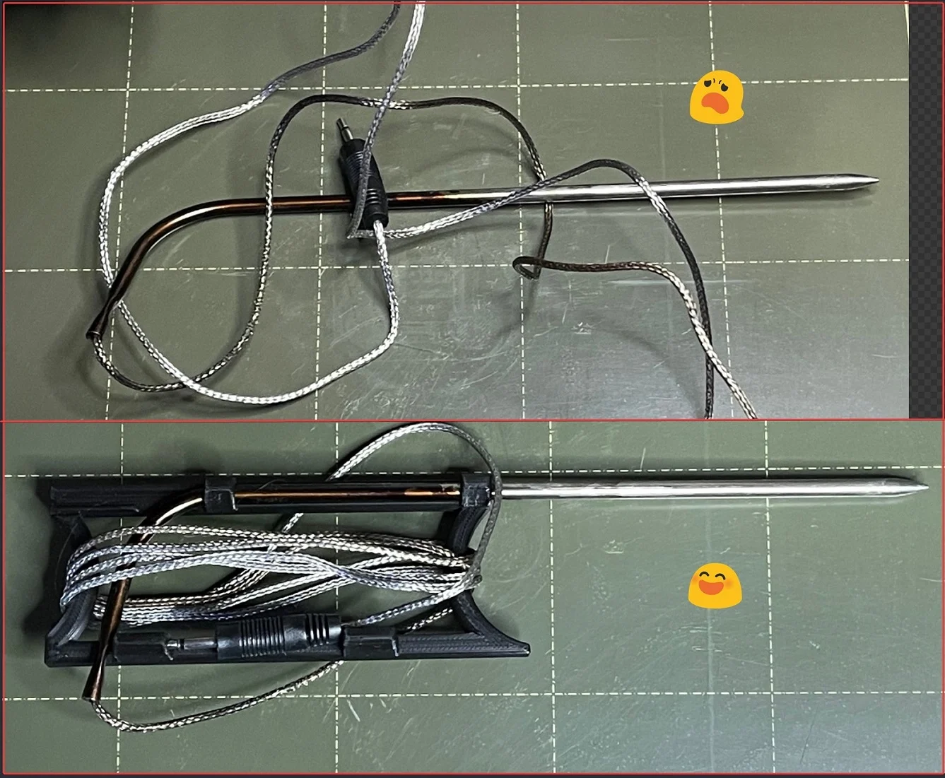 Meat Probe storage - Rangement sonde a viande