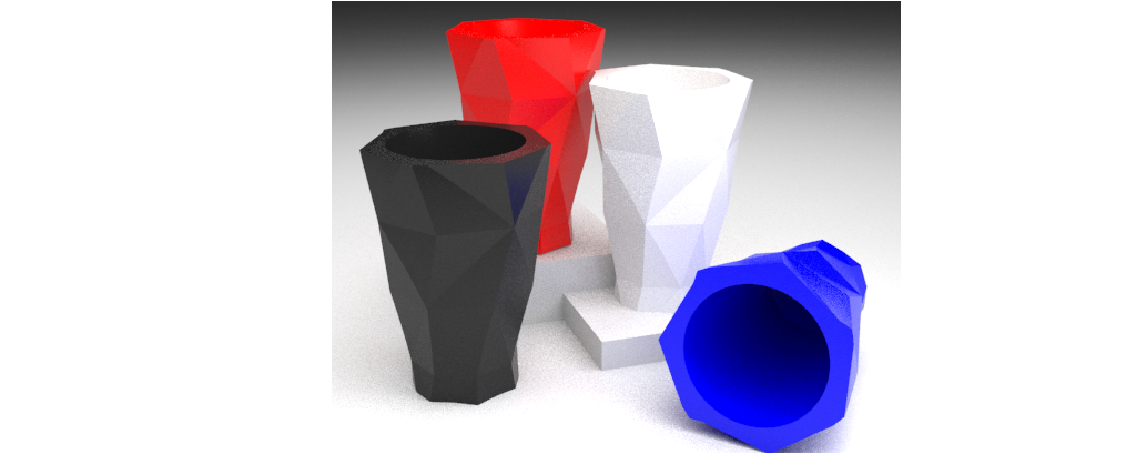 Low Poly Shot Glass 2.0
