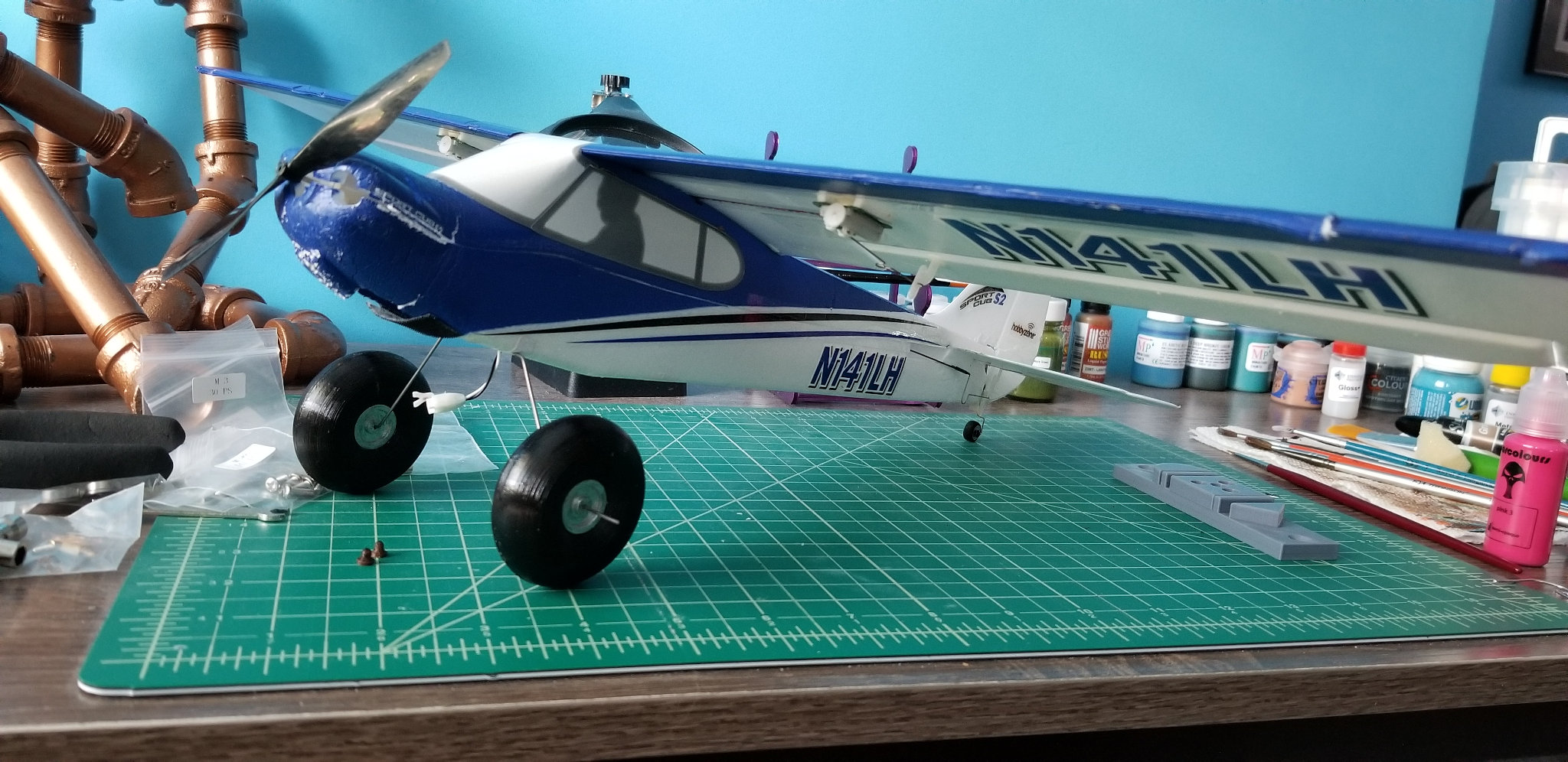 RC plane wheels