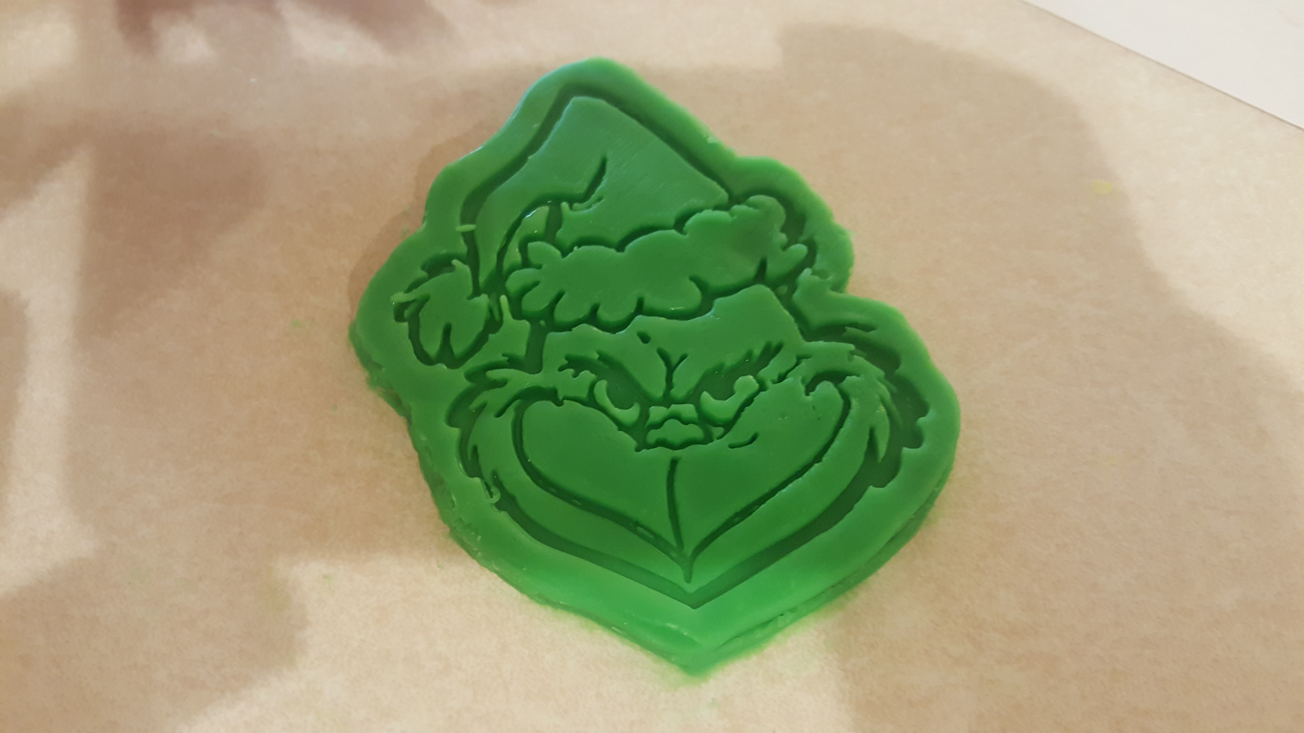 Grinch Christmas Cookie / Play-Doh Cutter