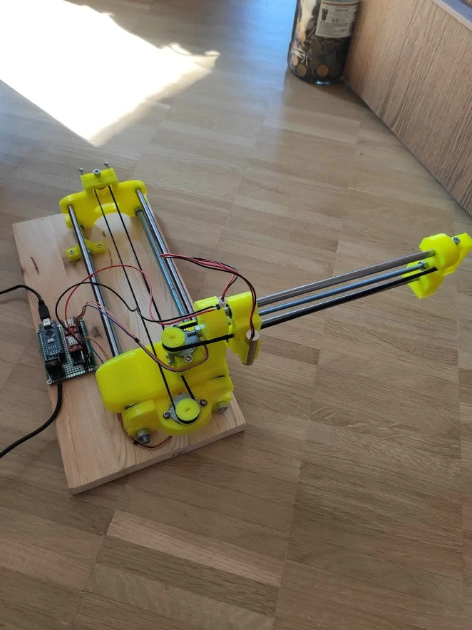 Cheap Laserengraver using 28BYJ-48