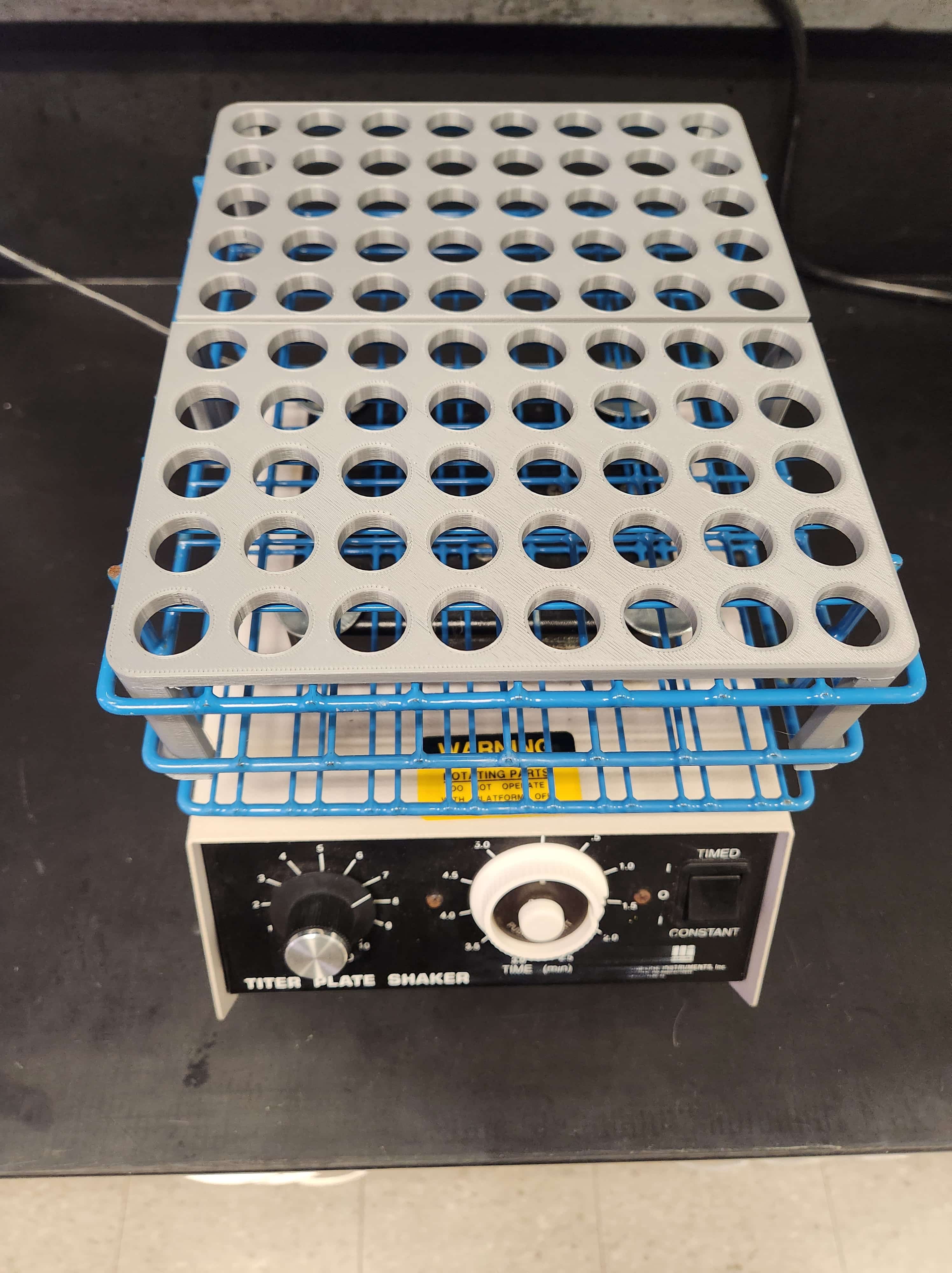 10 x 8 Blue PoxyGrid 15 mL Shaker Lid