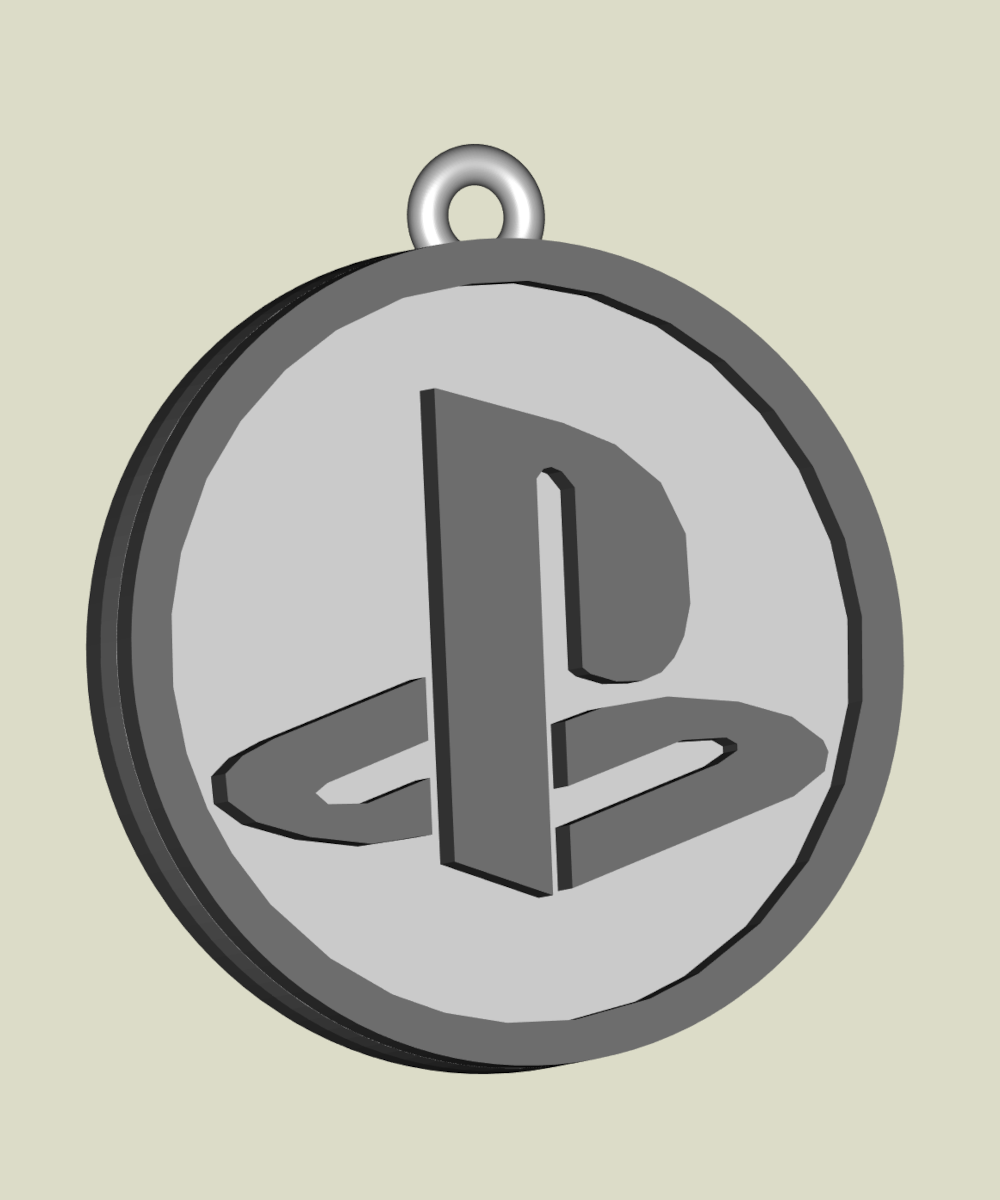 Playstation earring, key chain, dogtag, jewlery