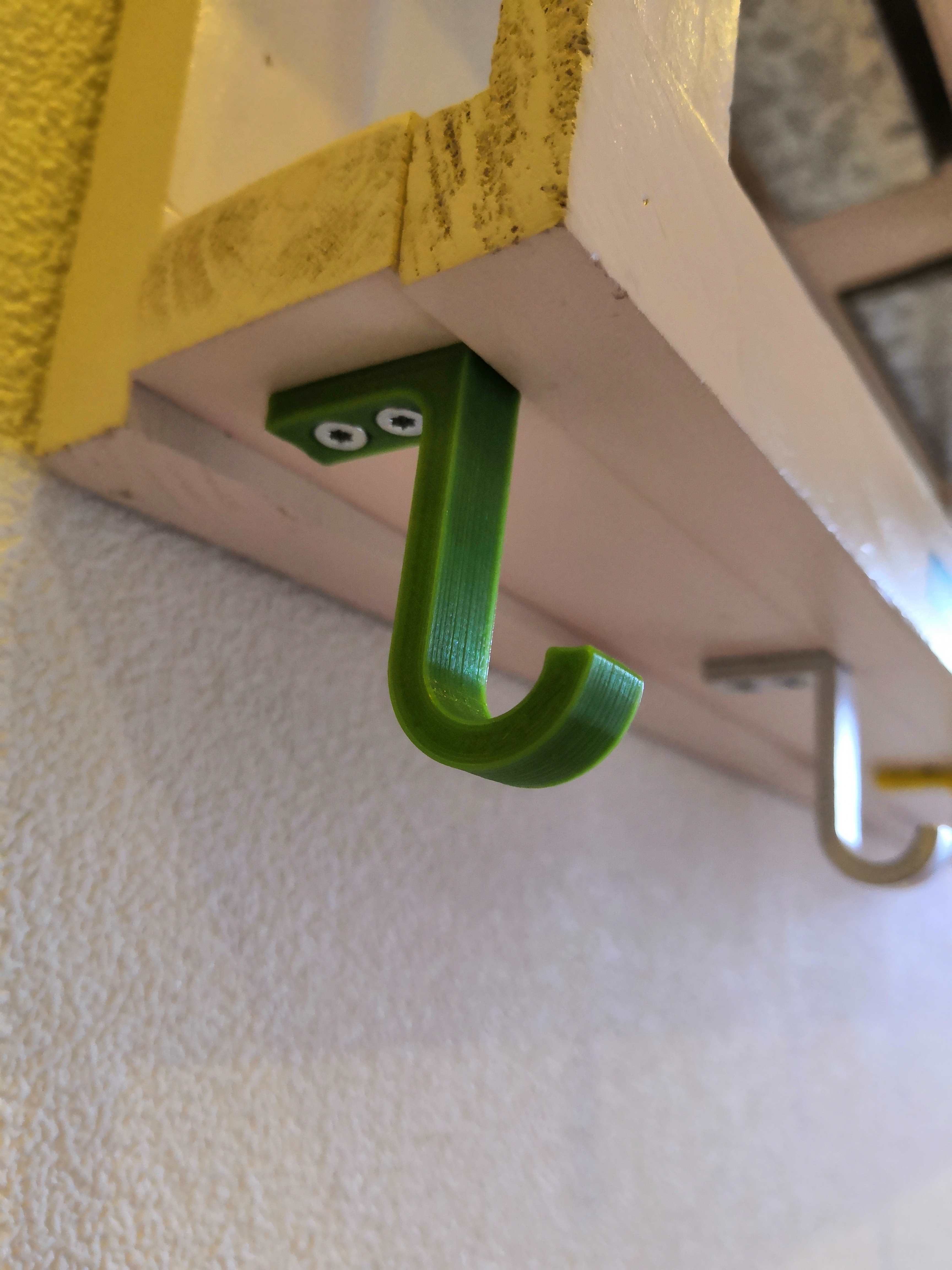 simple wardrobe hook