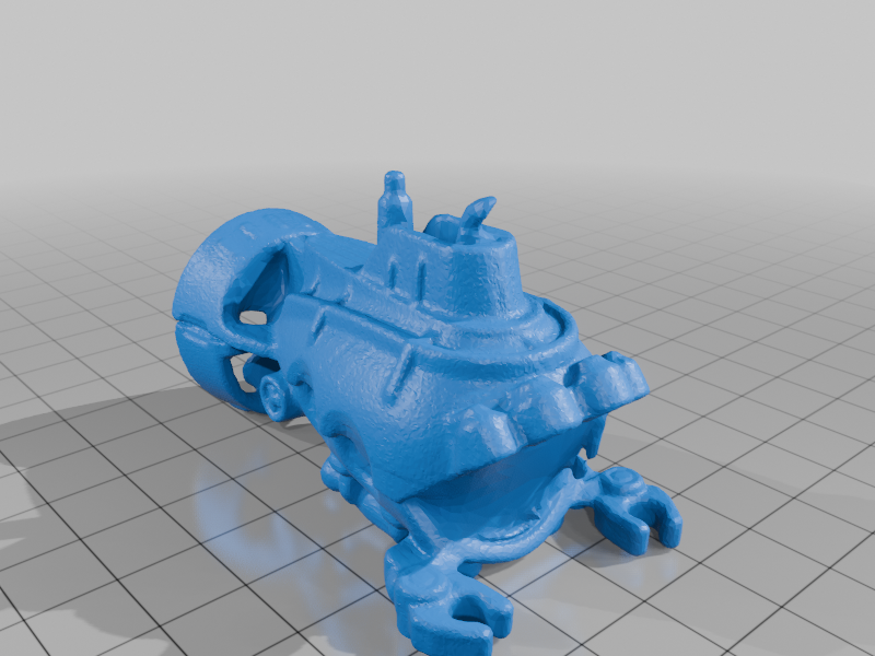 Cleaned-Up Submersible