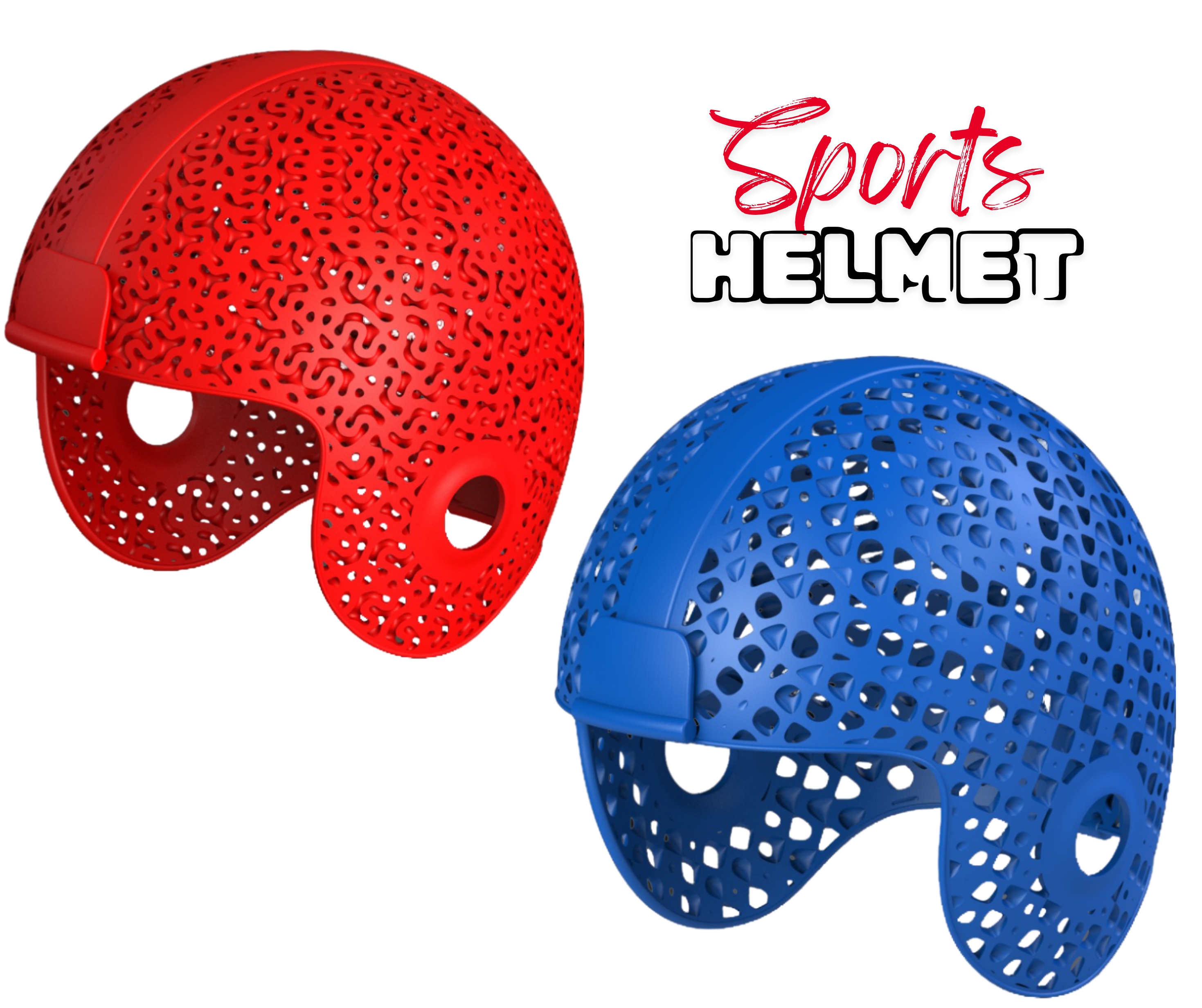 Porous Sports Helmet