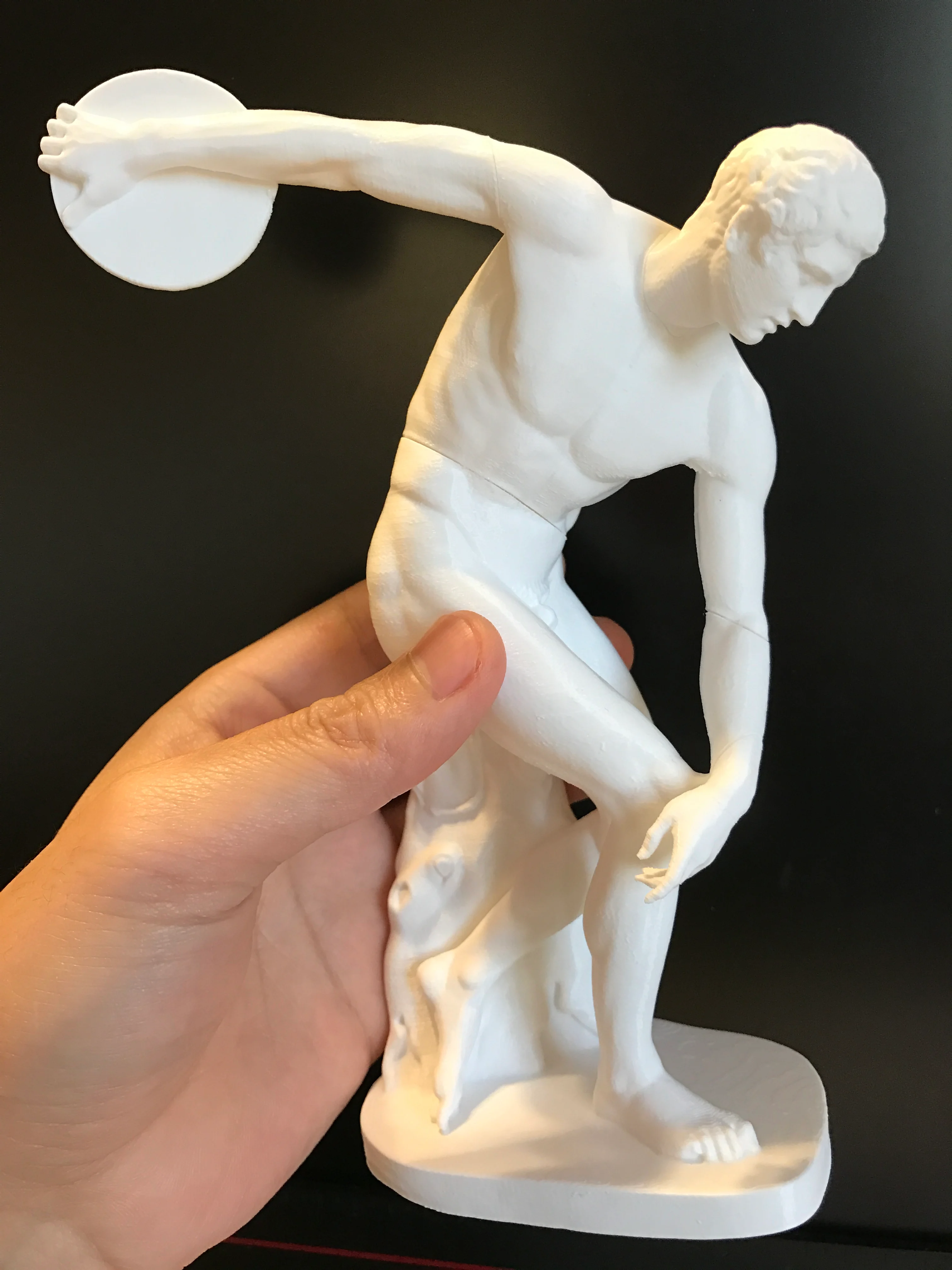 Discobolus no support (The Discus Thrower)