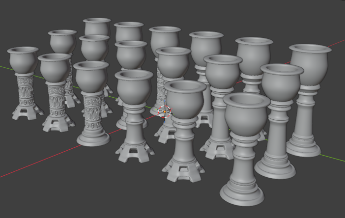 Wireable Miniature Braziers
