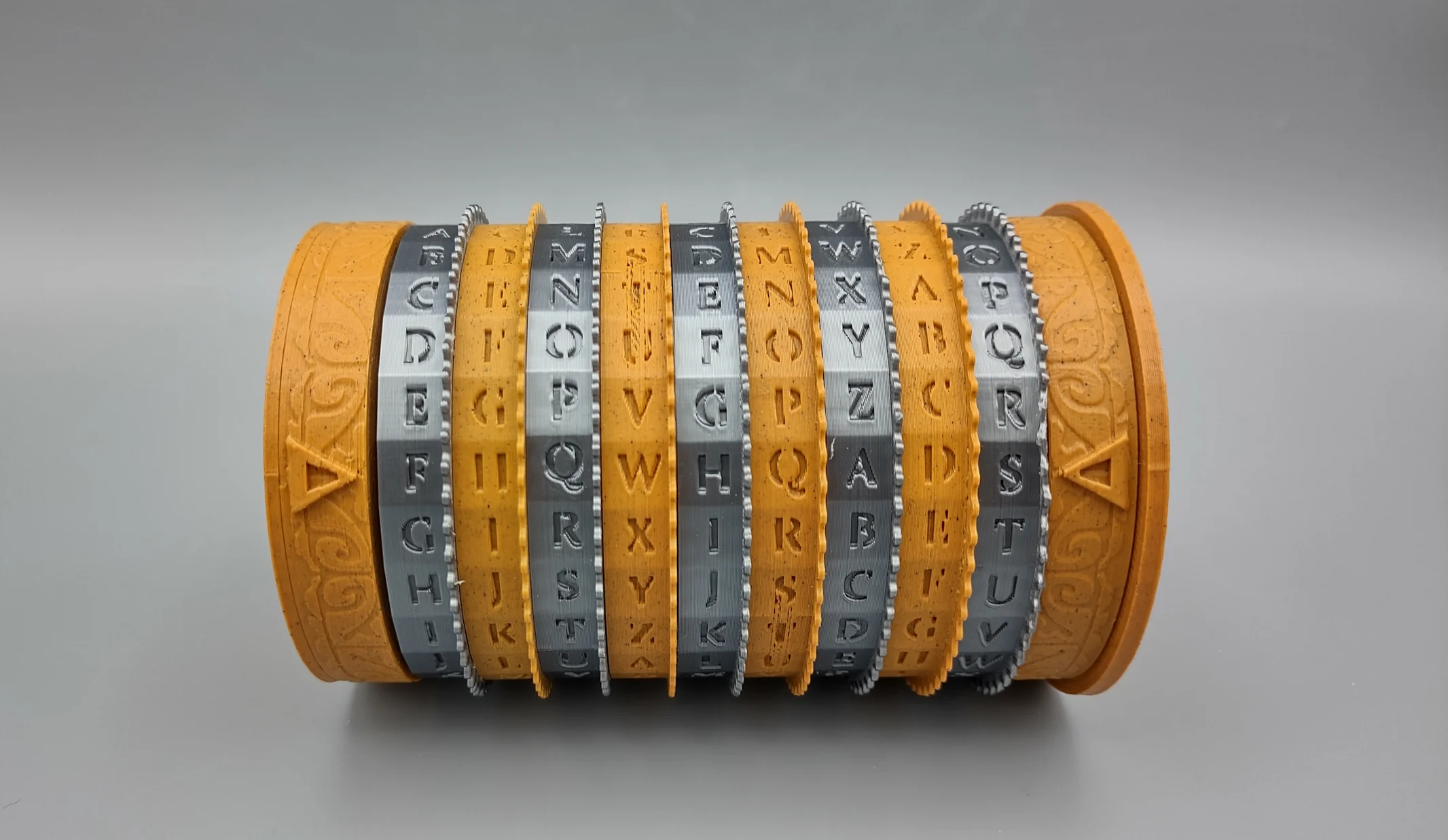 9 Letter Cryptex w' Solid Inner Core