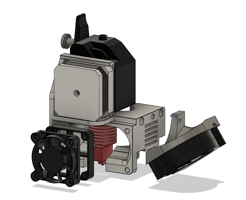 BMG V6/Dragon Directdrive mount CR10/Ender3/TevoTornado