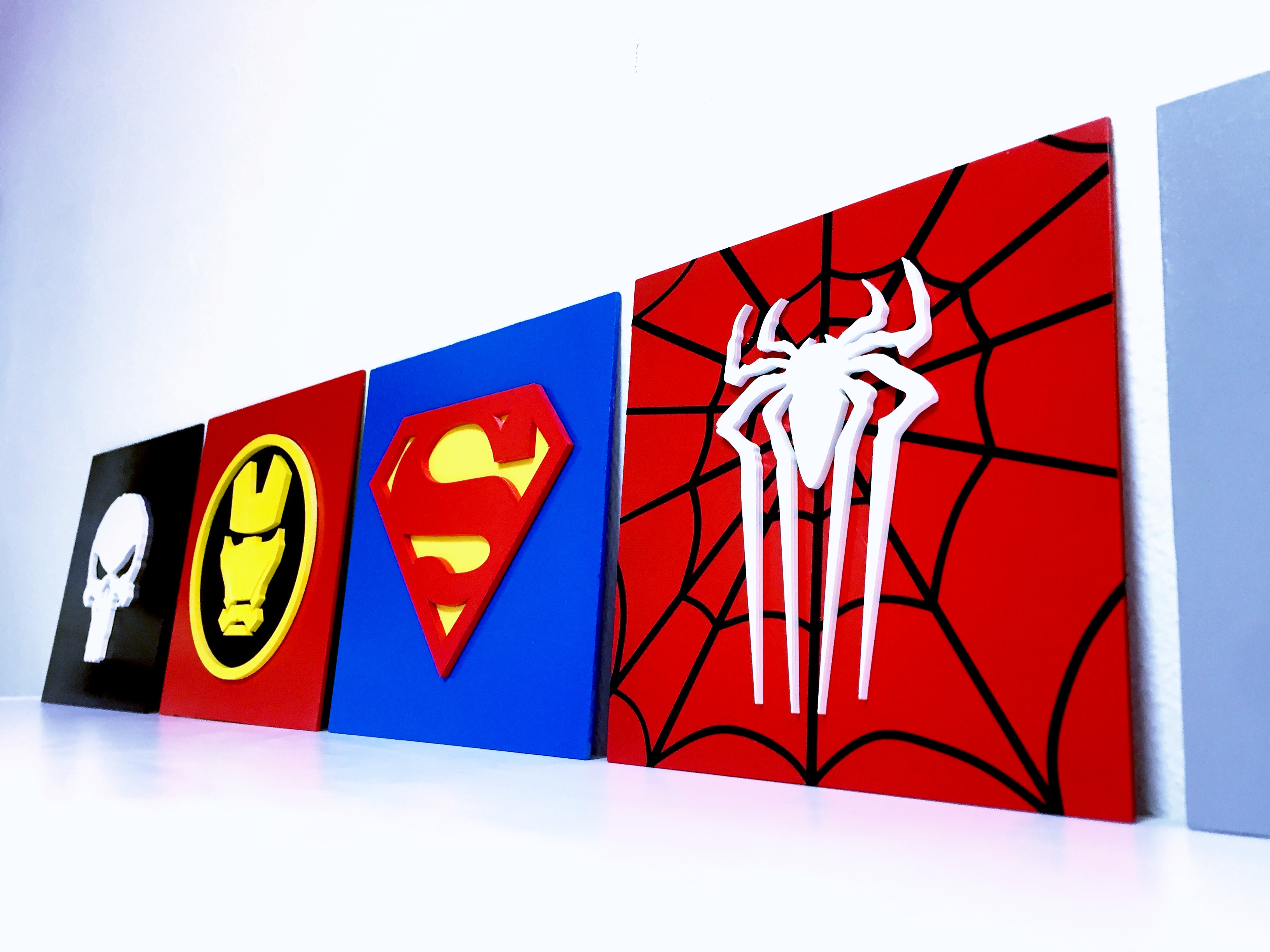Avengers and Superhero emblems - Critter Hitters