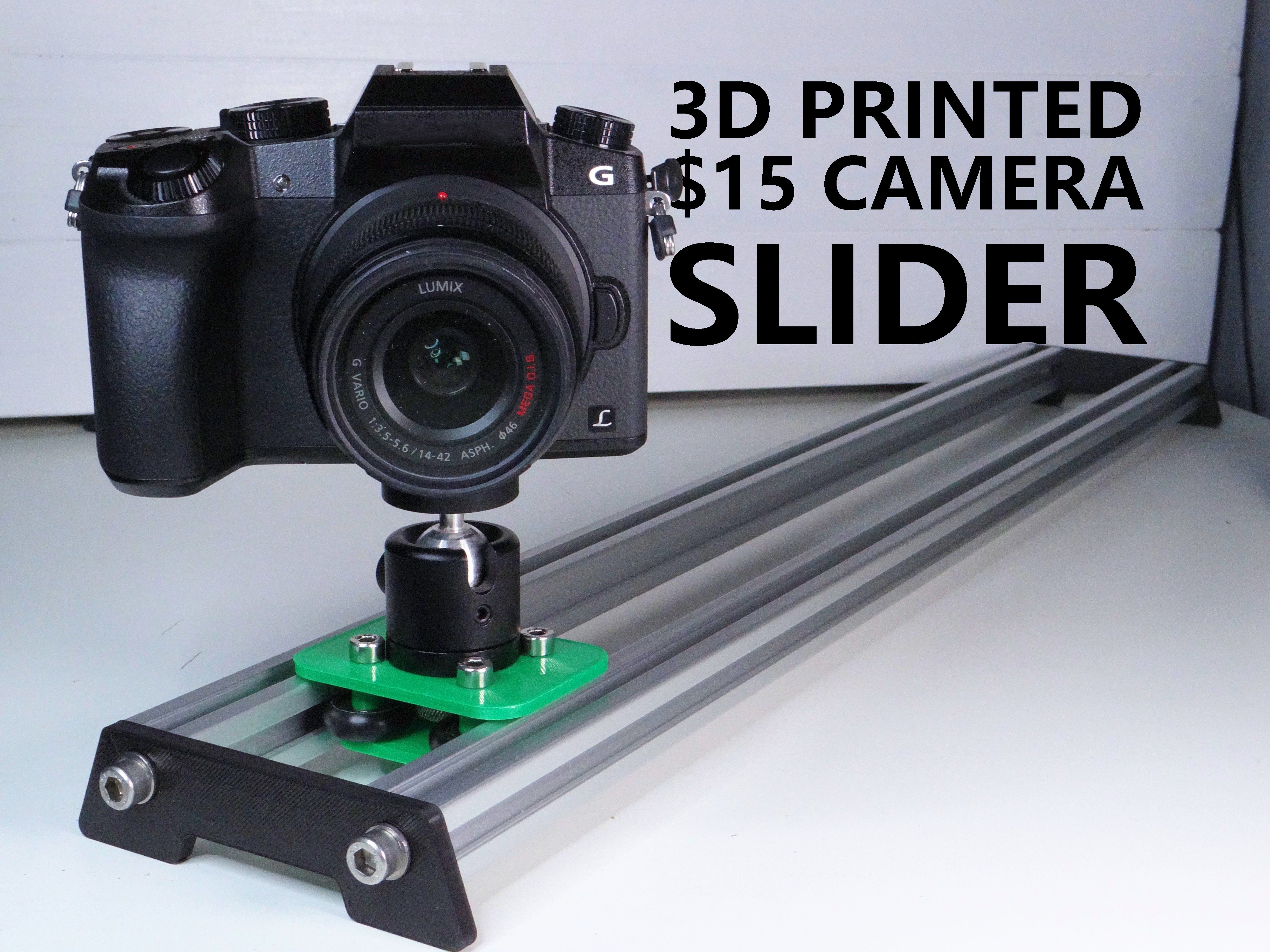 3D Printed $15 Camera Slider