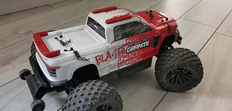 Arrma Granite rear protection