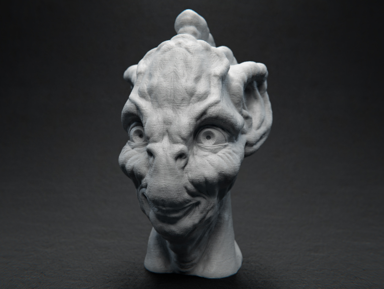 Nuroh Gribsek - Head Sculpt