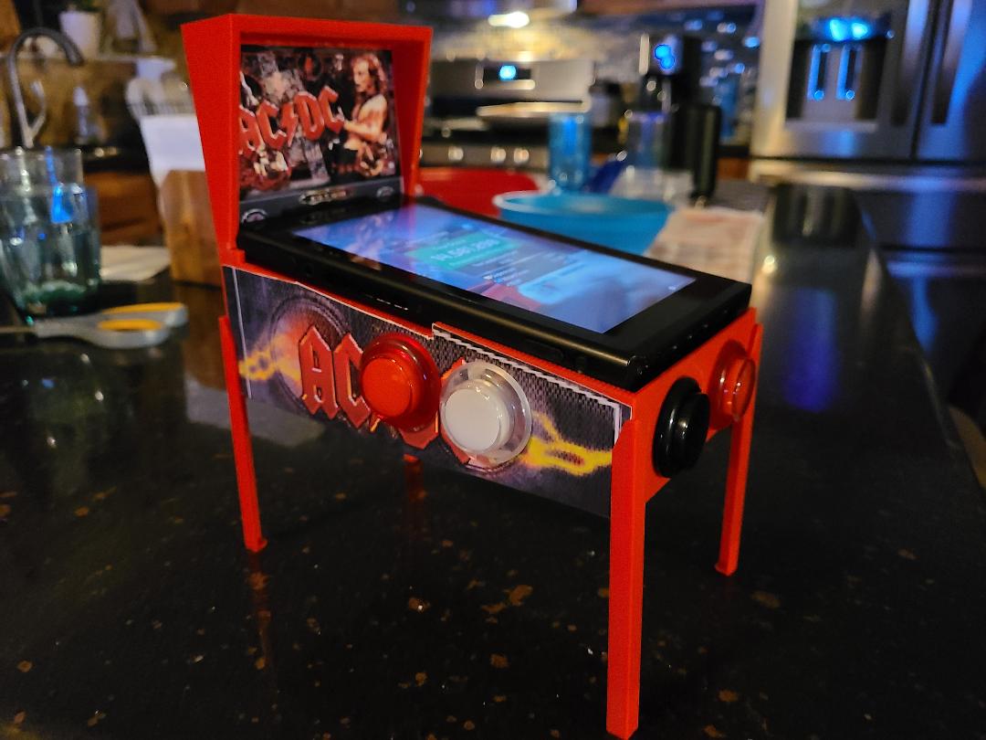 Switch Pinball With Backbox (remix)