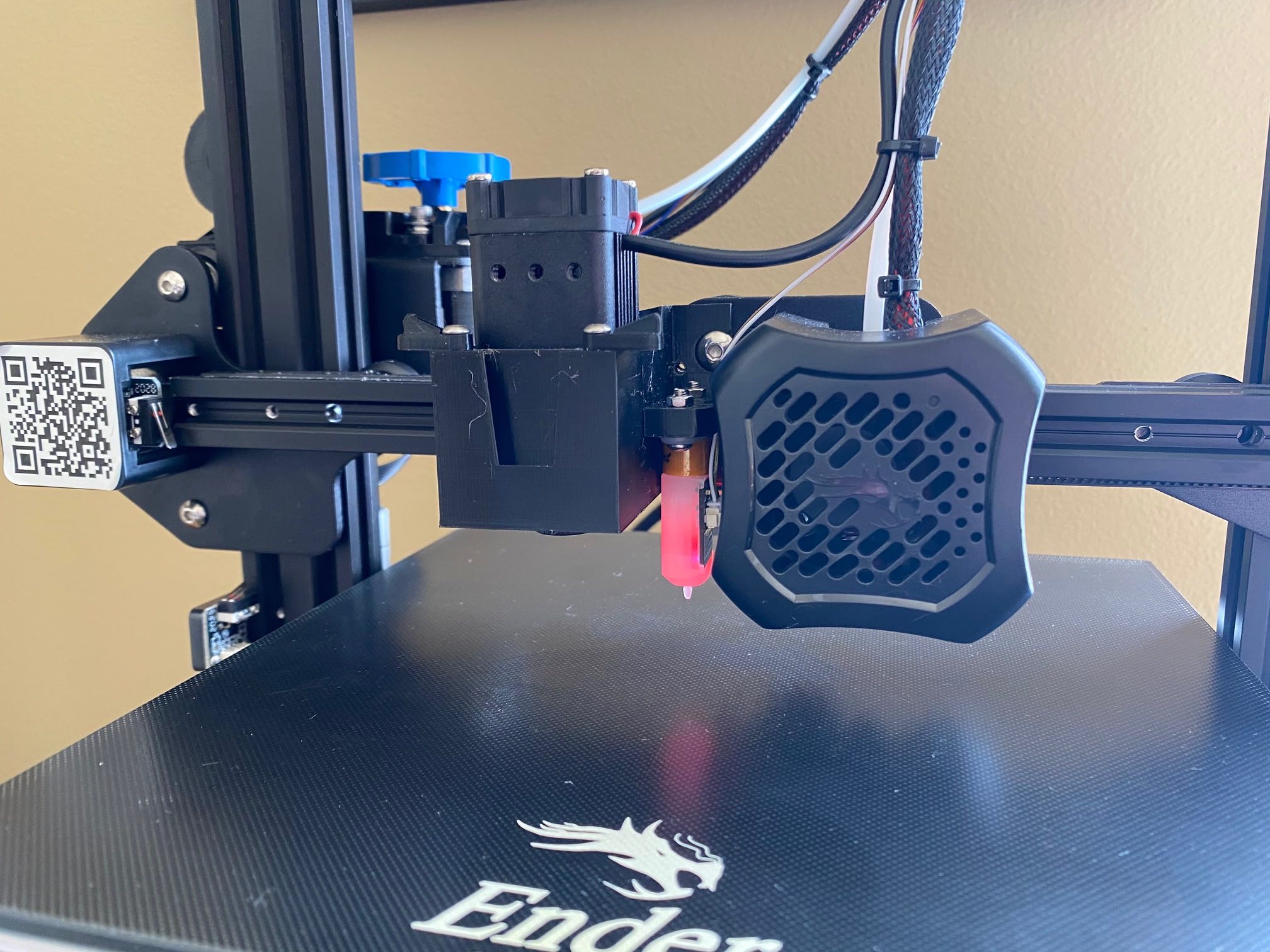 Ender 3v2 Laser Holder w/ BLTouch & Multi-mount