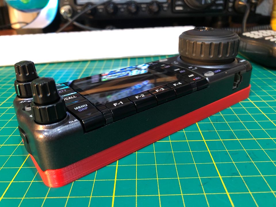 Icom ic-7000 head unit mount