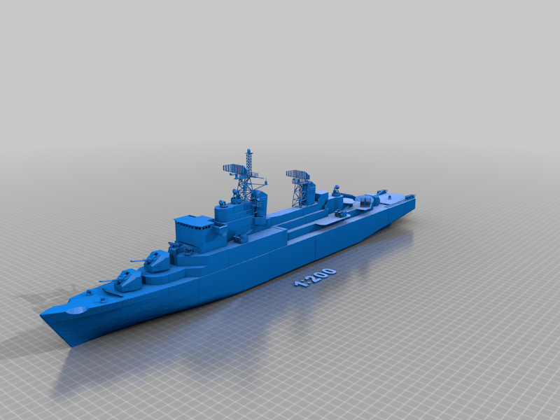 Zerstörer RC Boat