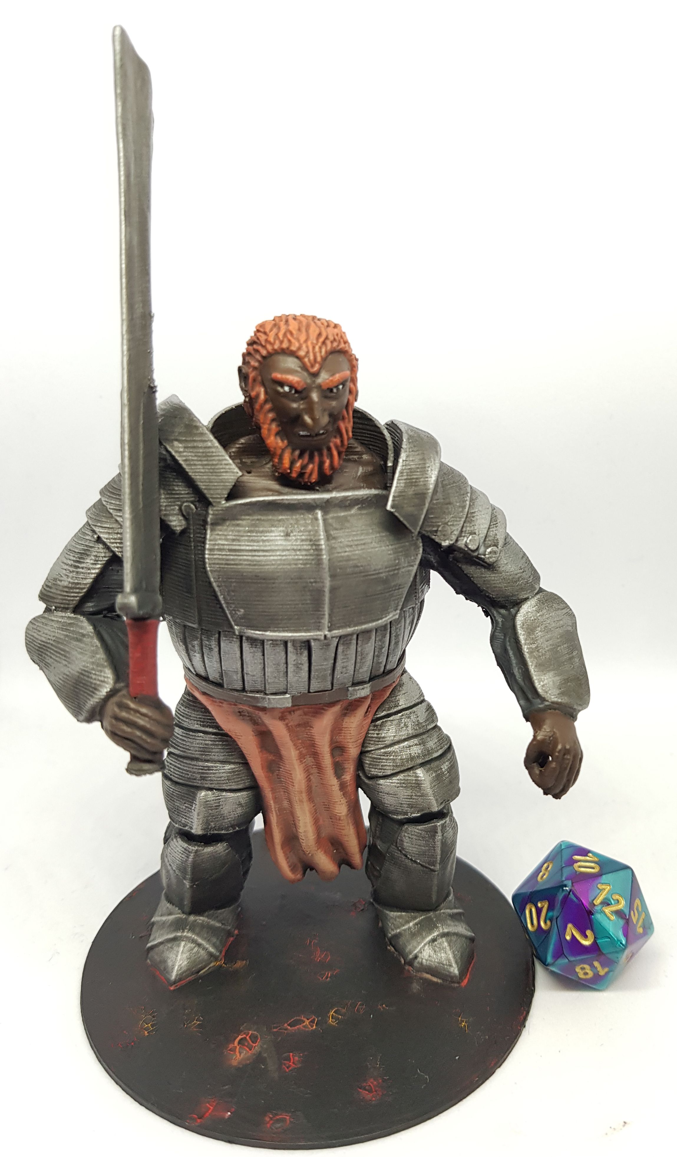 Fire Giant for 28mm Tabletop Roleplaying