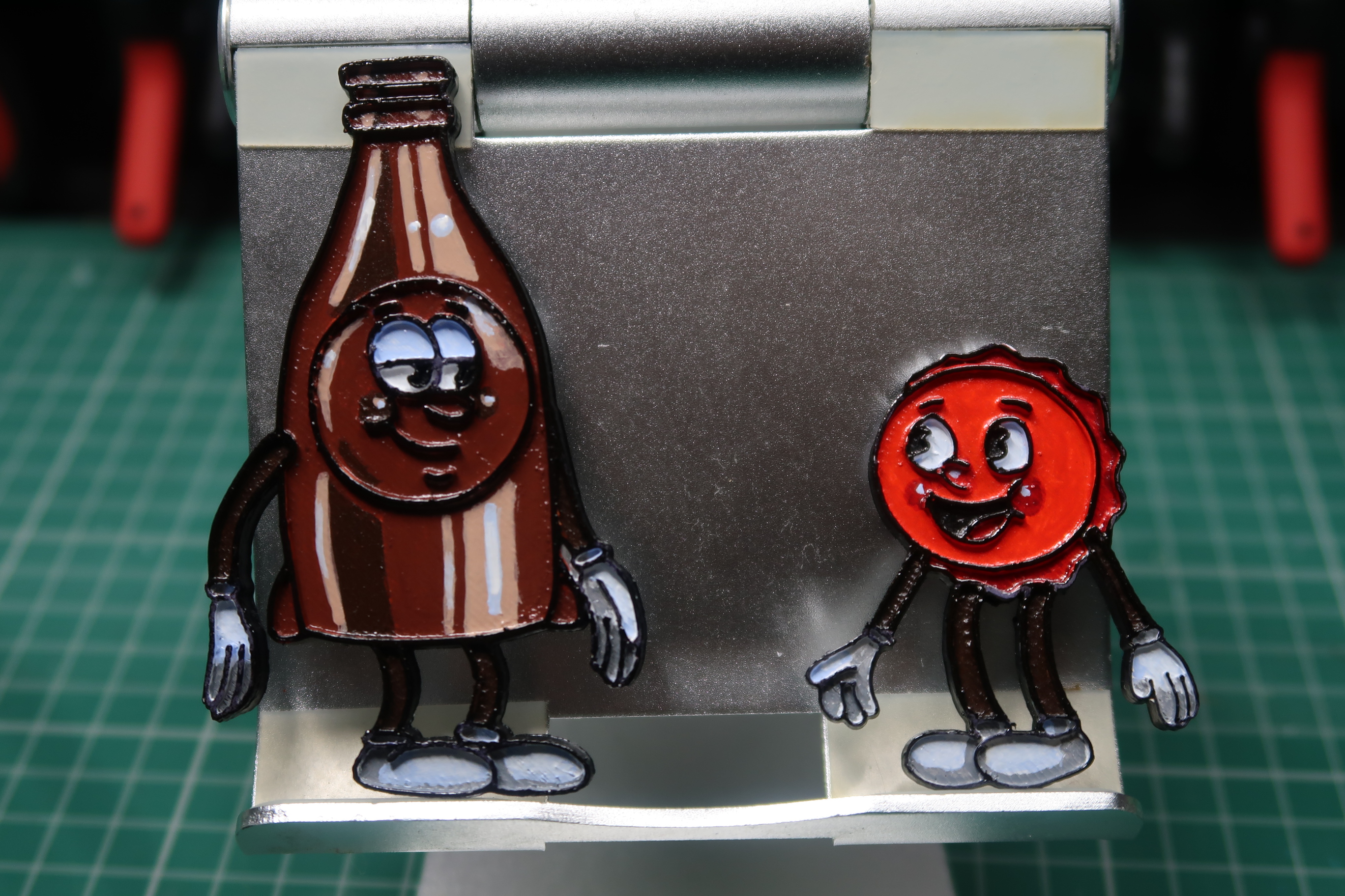 Bottle & Cappy Nuka Cola Fallout