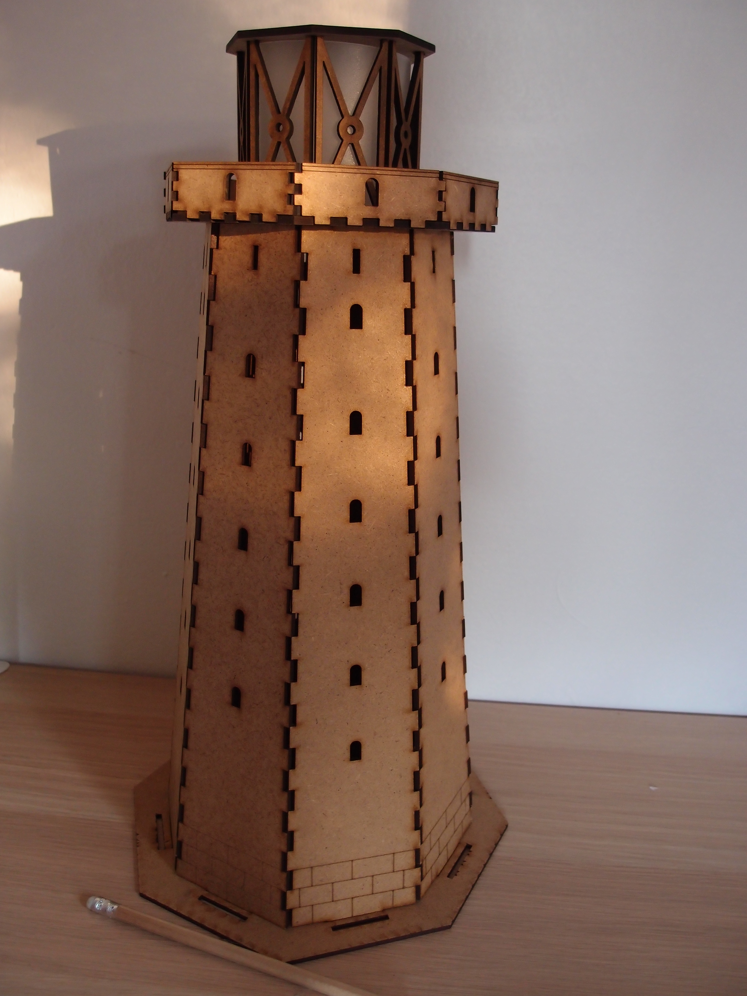 laser cut - lighthouse