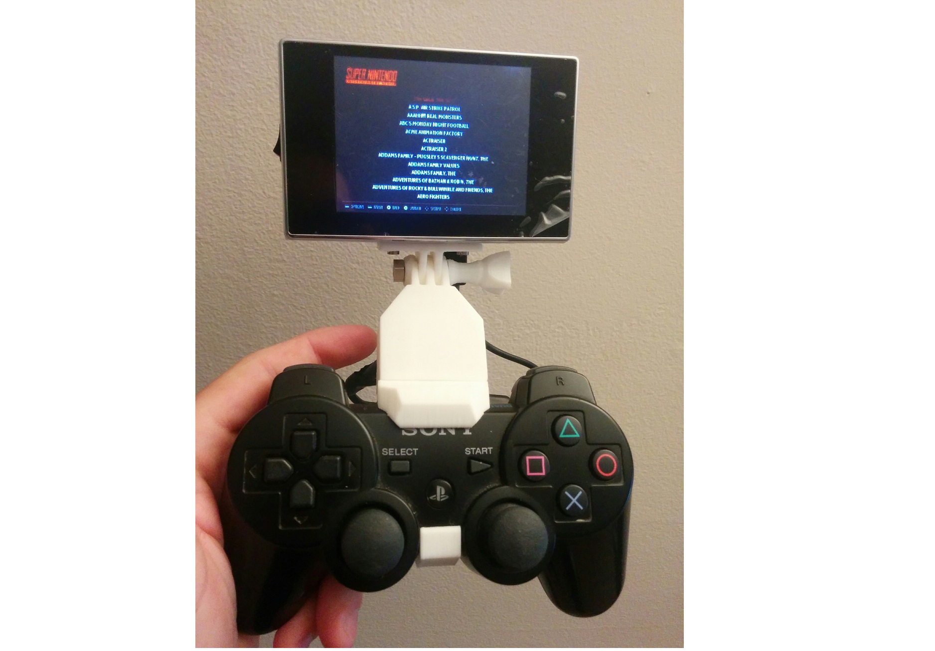 Beginner Friendly Raspberry Pi Zero Game System.