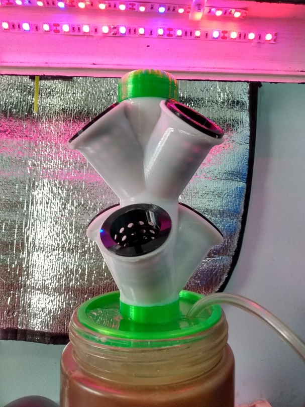 mini hydroponic tower