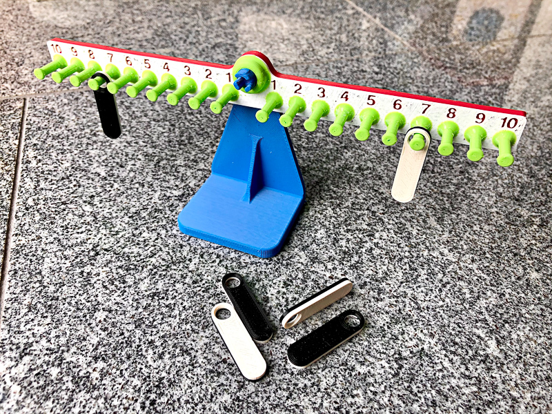 Seesaw Maths - snap-on base