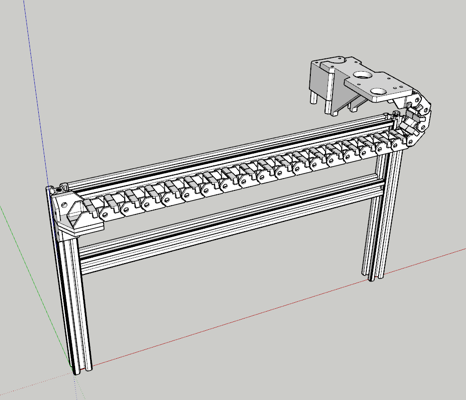 Chain for cnc3018