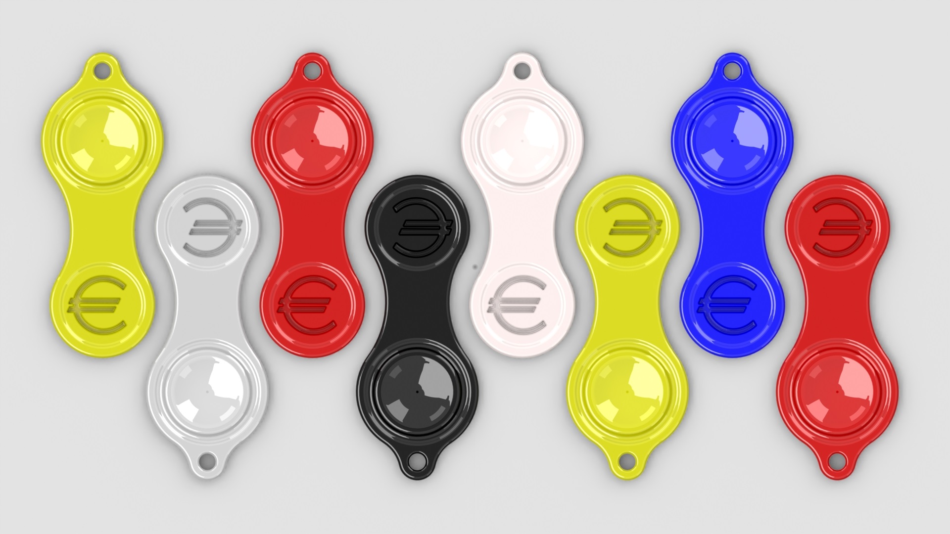 1€ SHOPPING CART TOKEN by Mo3G