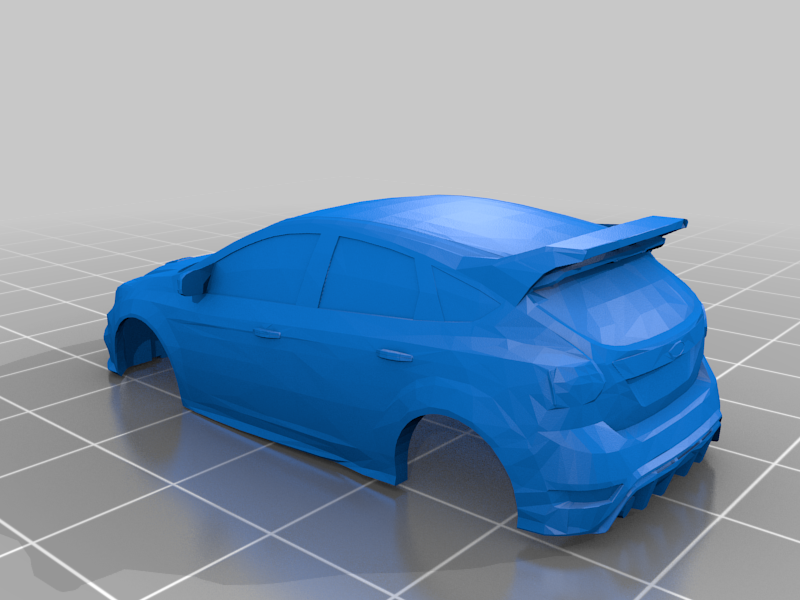 AutoFocus RS - Turbo Racing Body Shell 1:76 Gen1