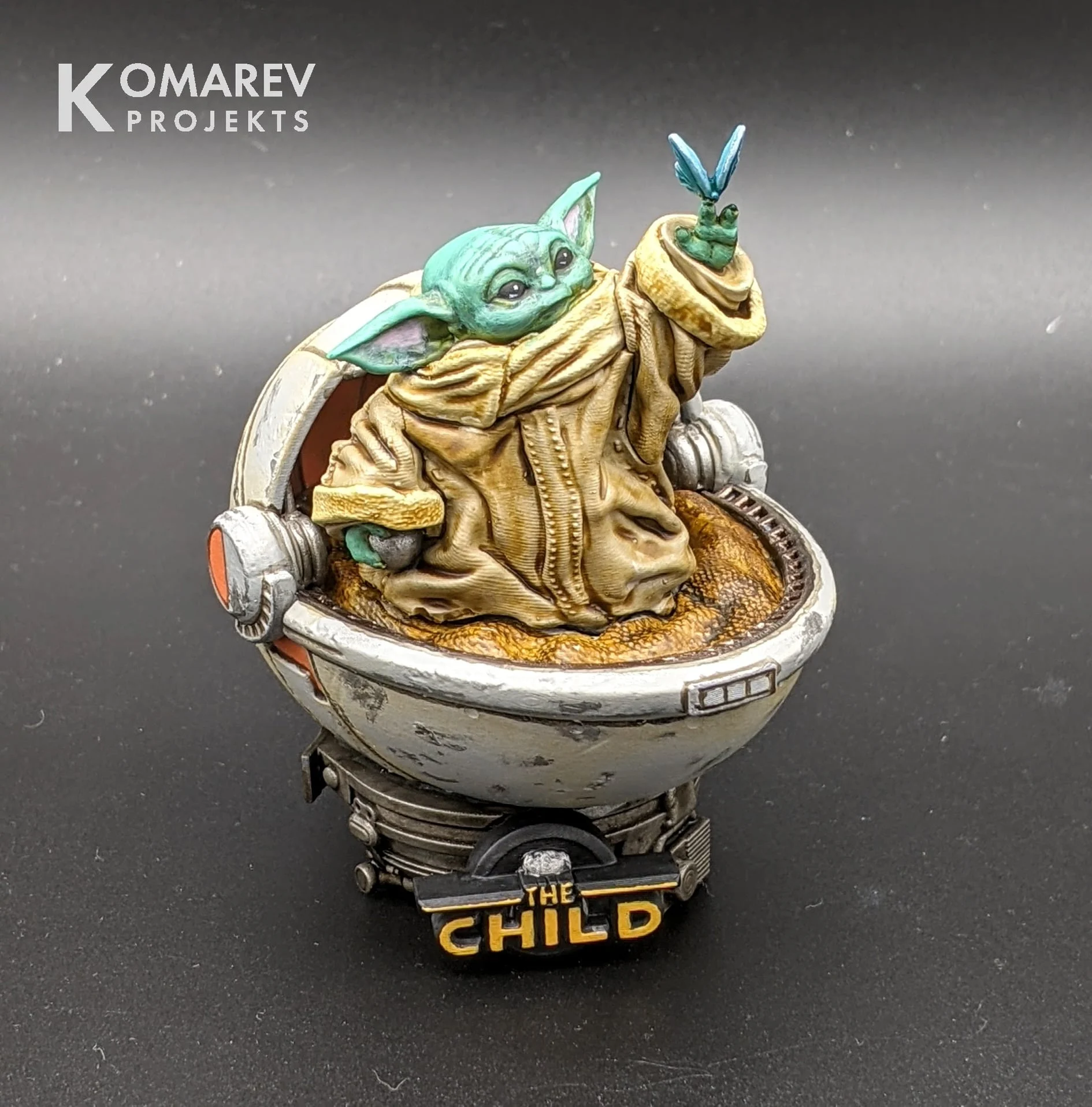 WICKED STAR WARS GROGU BUST: TESTED AND READY FOR 3D PRINTING