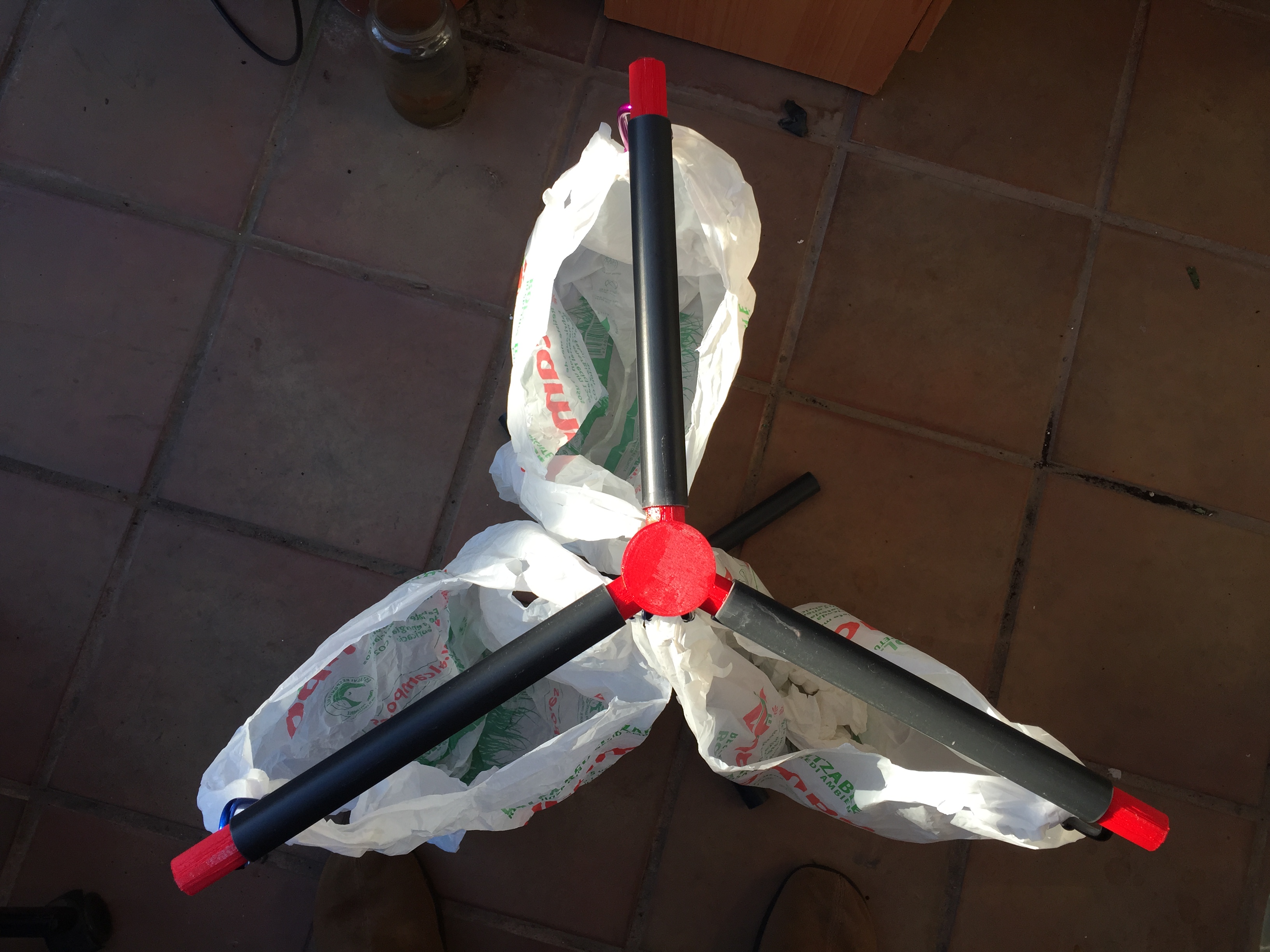 Tribag waste recicler