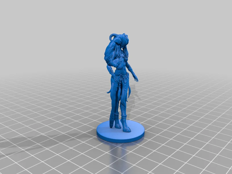 Shaman Girl Free DnD Miniature