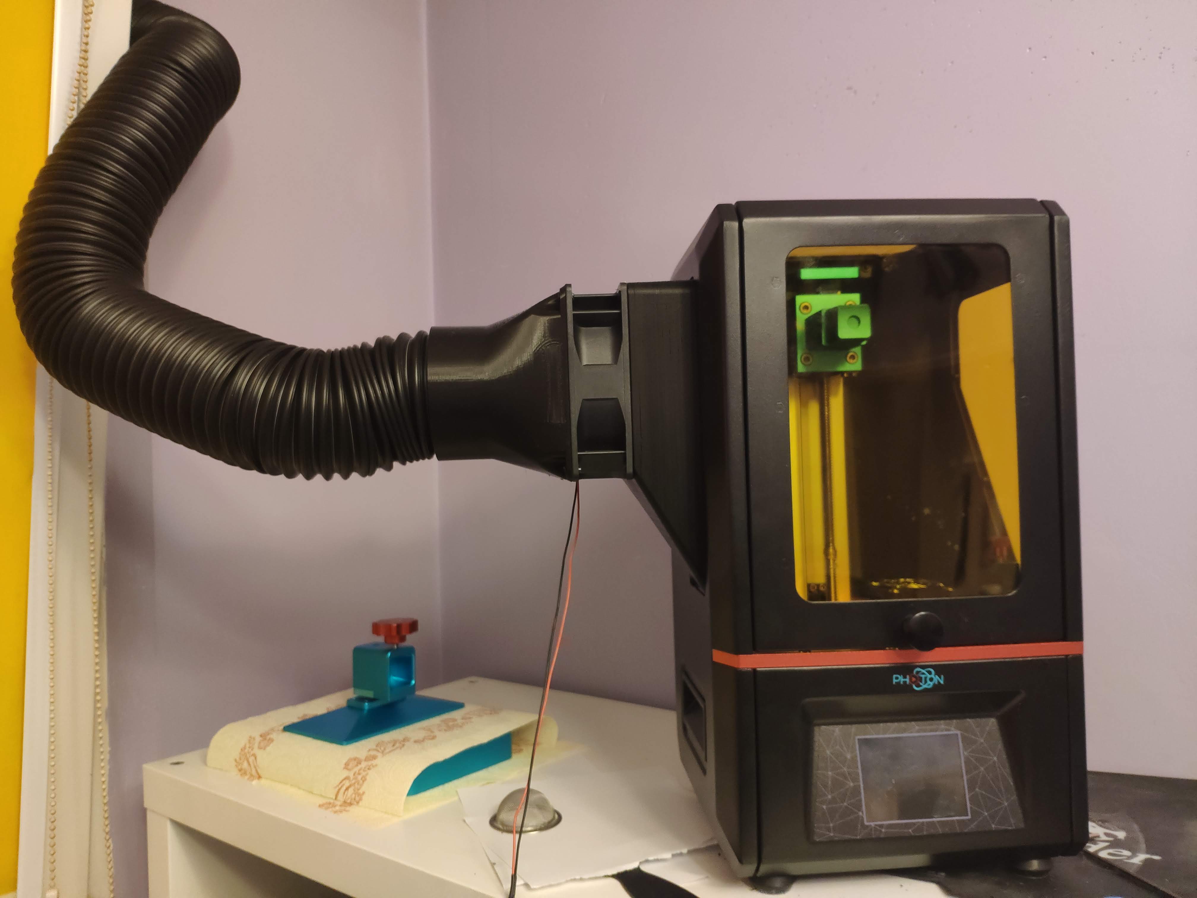 Anycubic Photon BIG odor extraction system