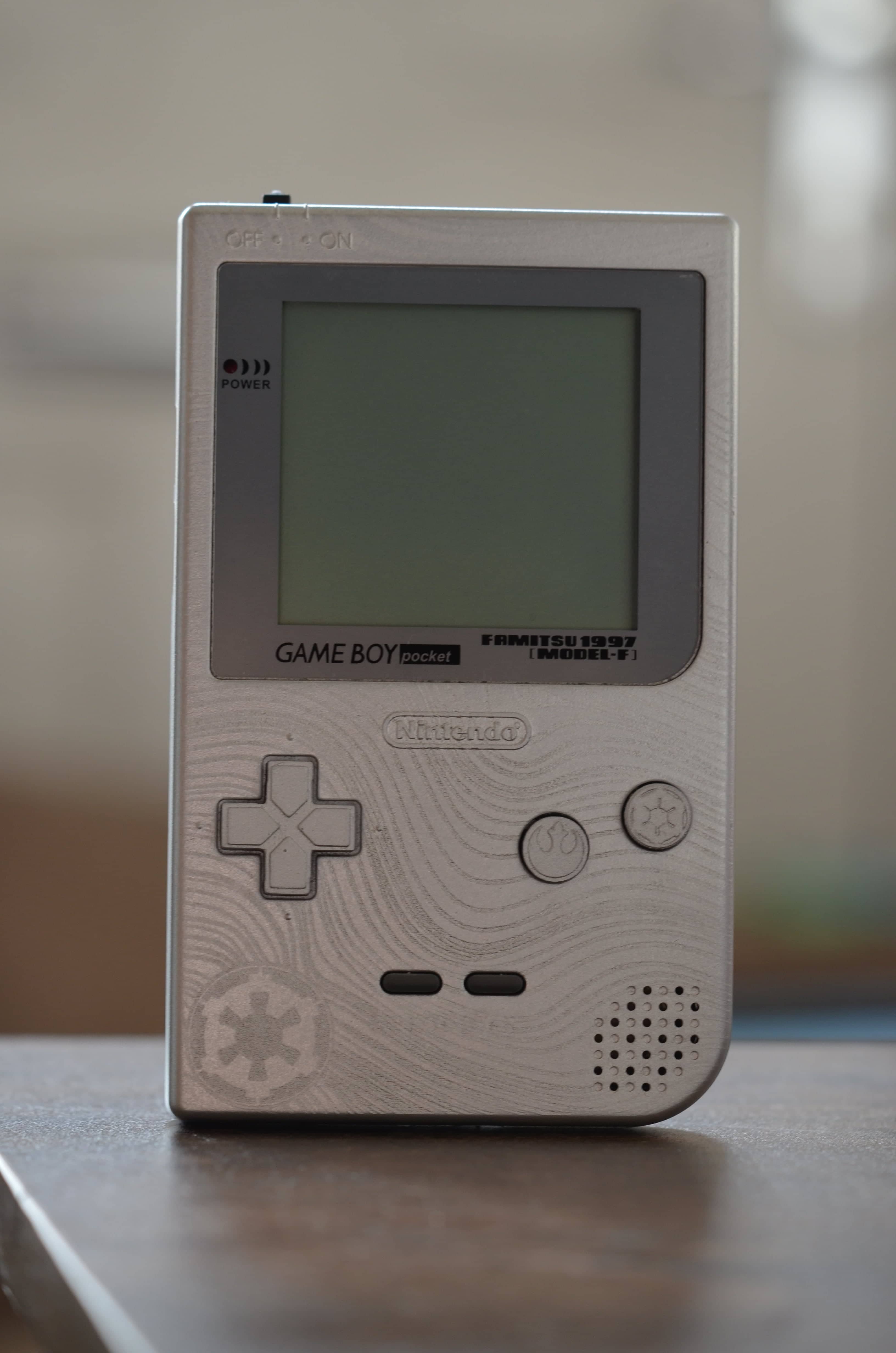 Gameboy Pocket Empire and Rebellion buttons