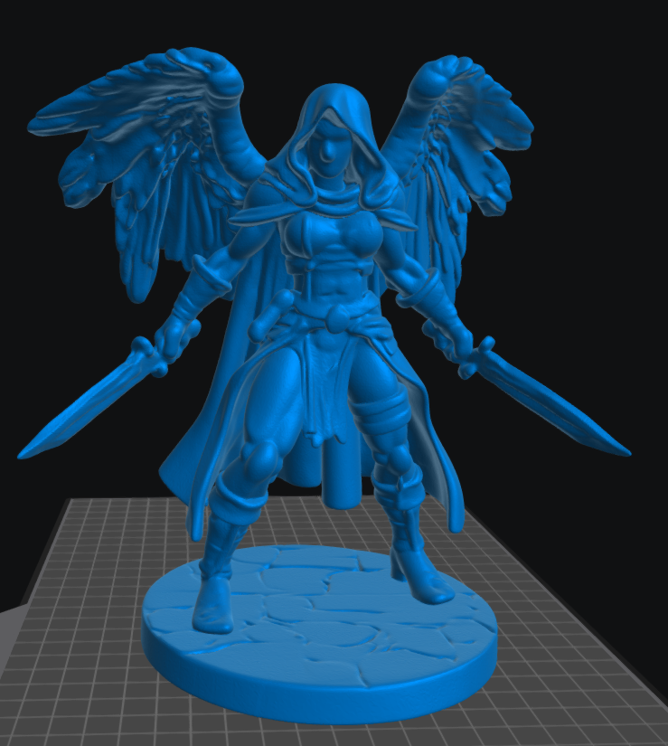 Aasimar Rogue Female 3