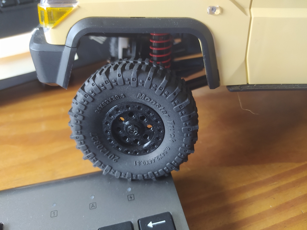 mn82 wheel for trx 4m tires