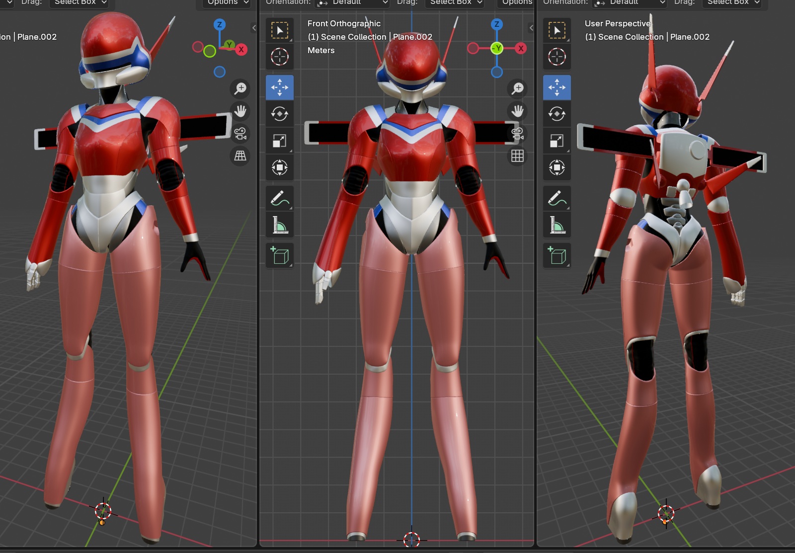 Nene Hardsuit from Bubblegum Crisis
