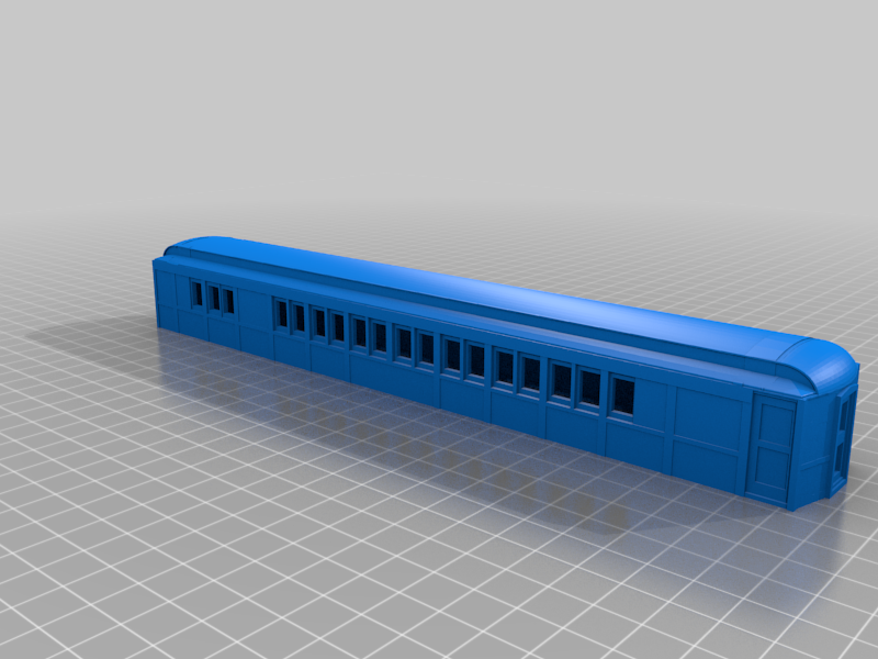 PRR PD70R Full Dormitory Car HO