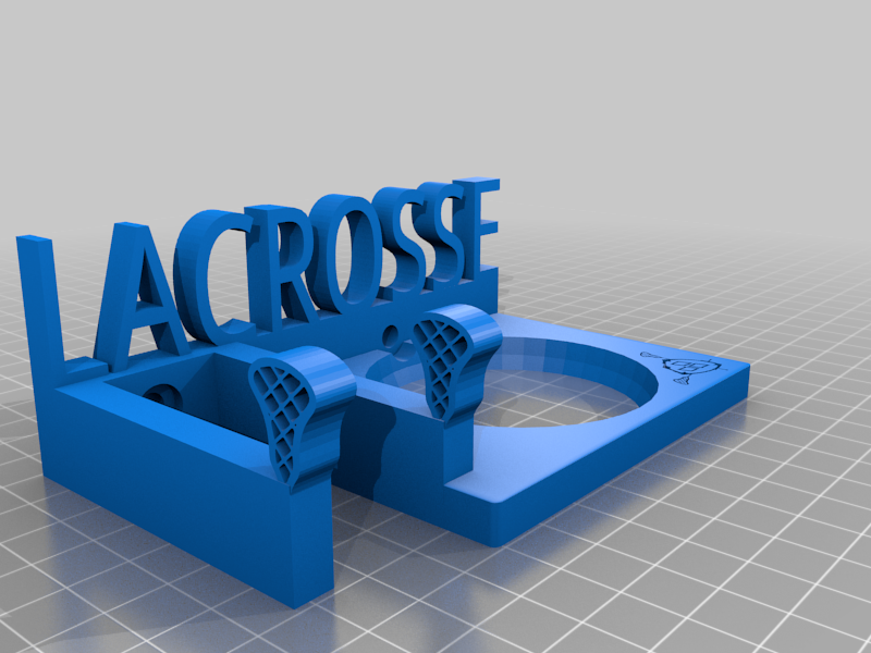 lacrosse stick & ball holder