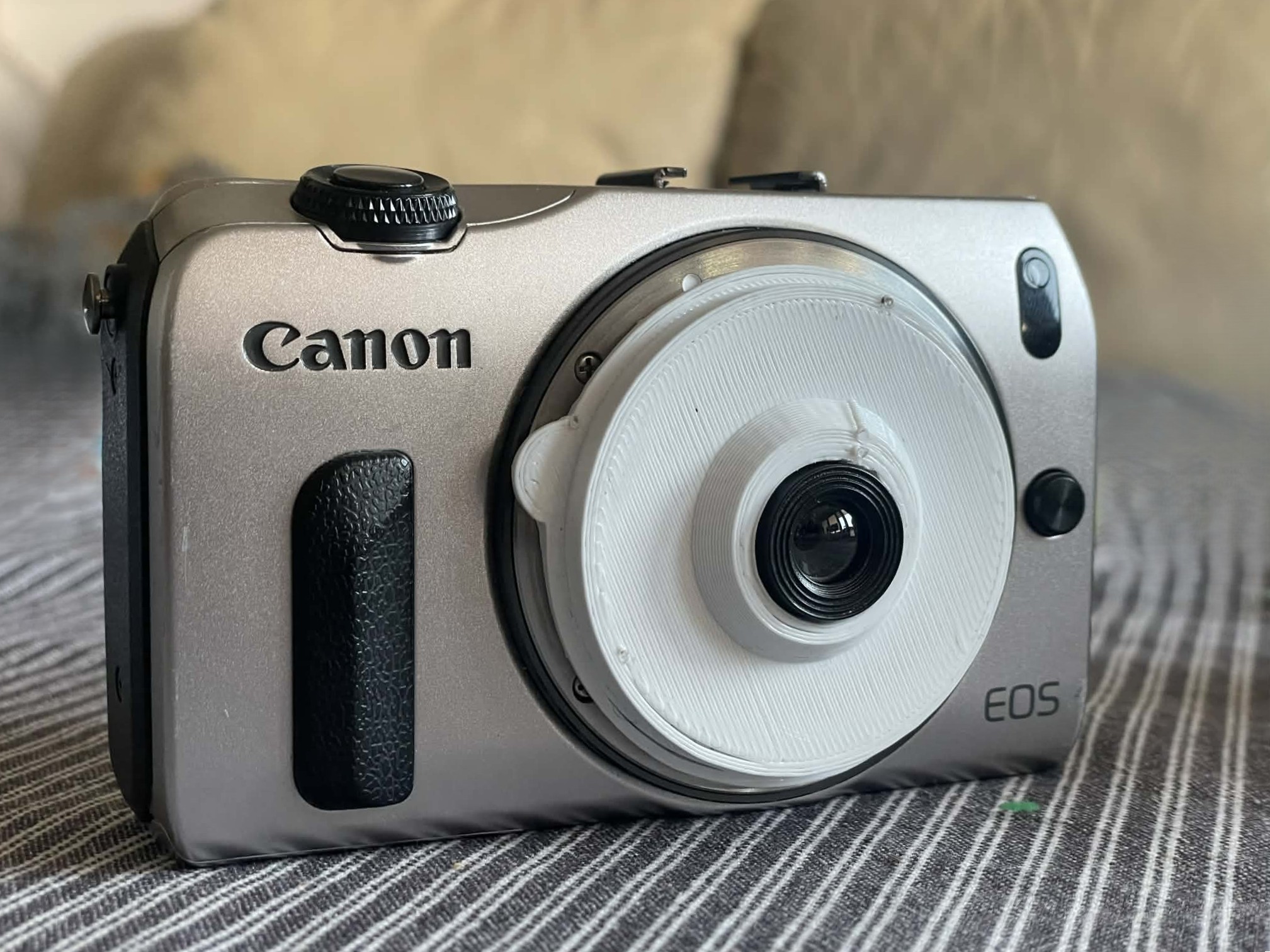 Canon eos m pancake Lens (for 16mm disposable camera lesns)