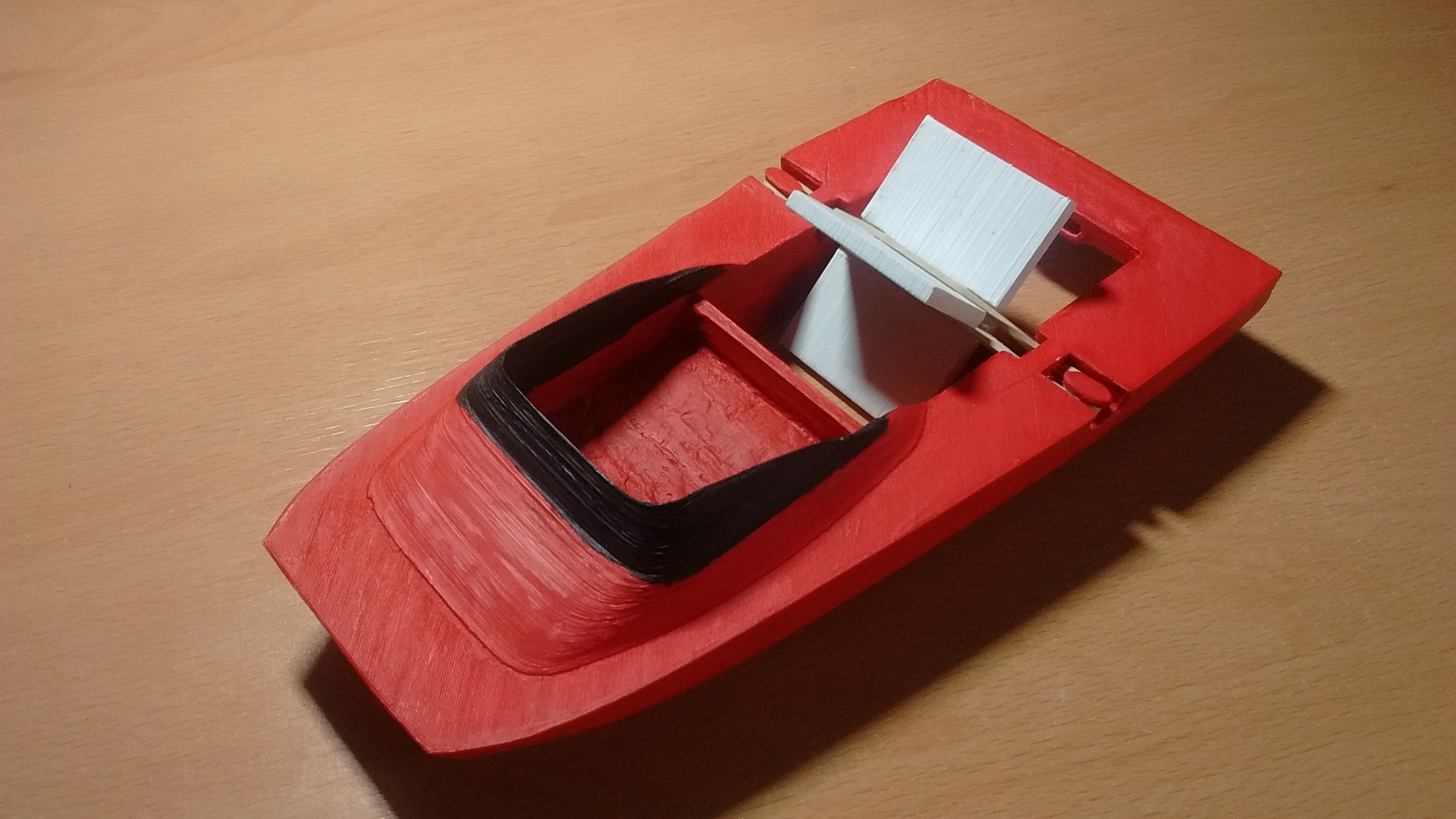 Offshore boat rubber band