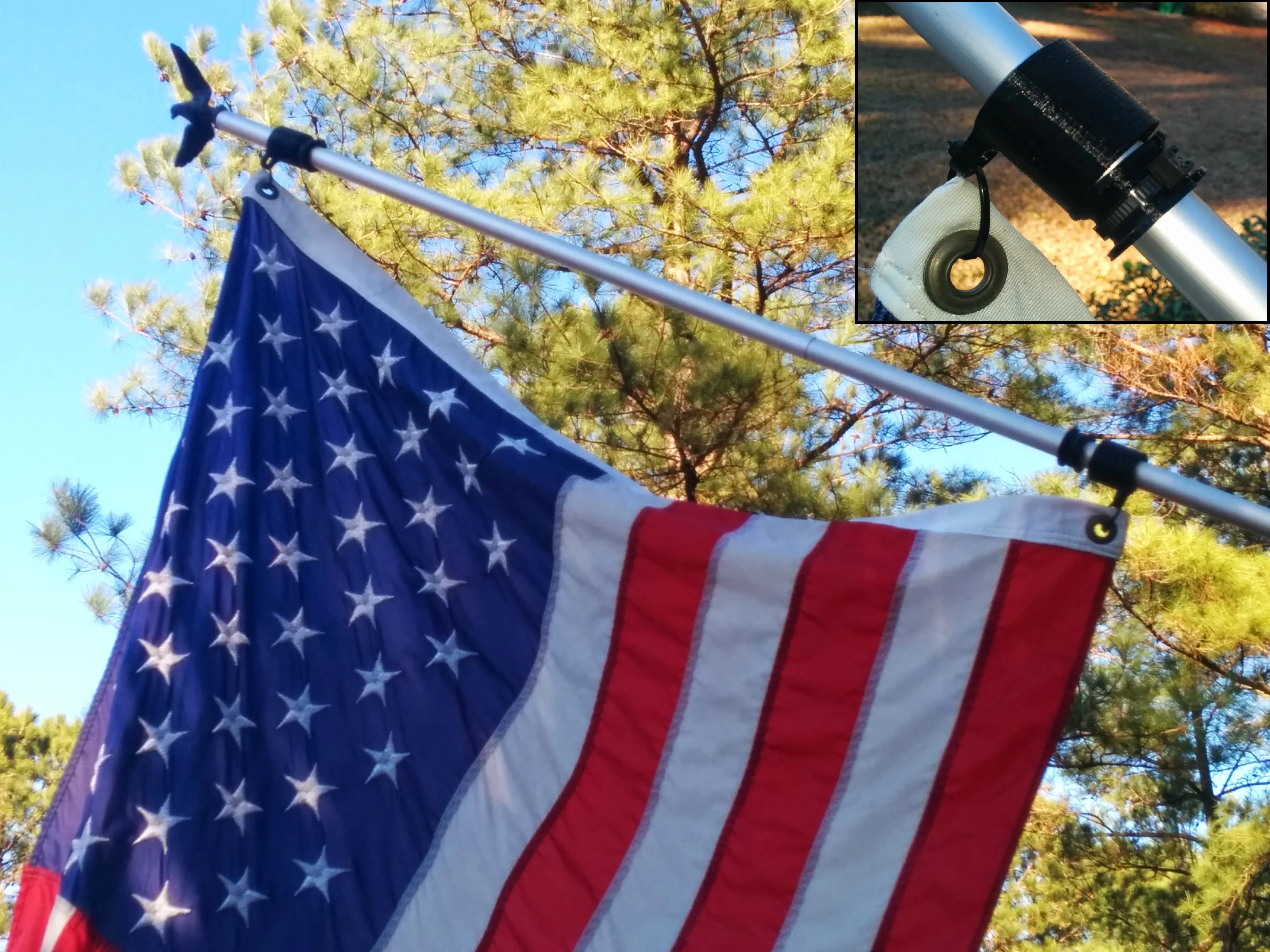 No Tangle Flag Collar kit