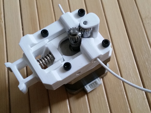 Dual Struder Extruder by Levin_