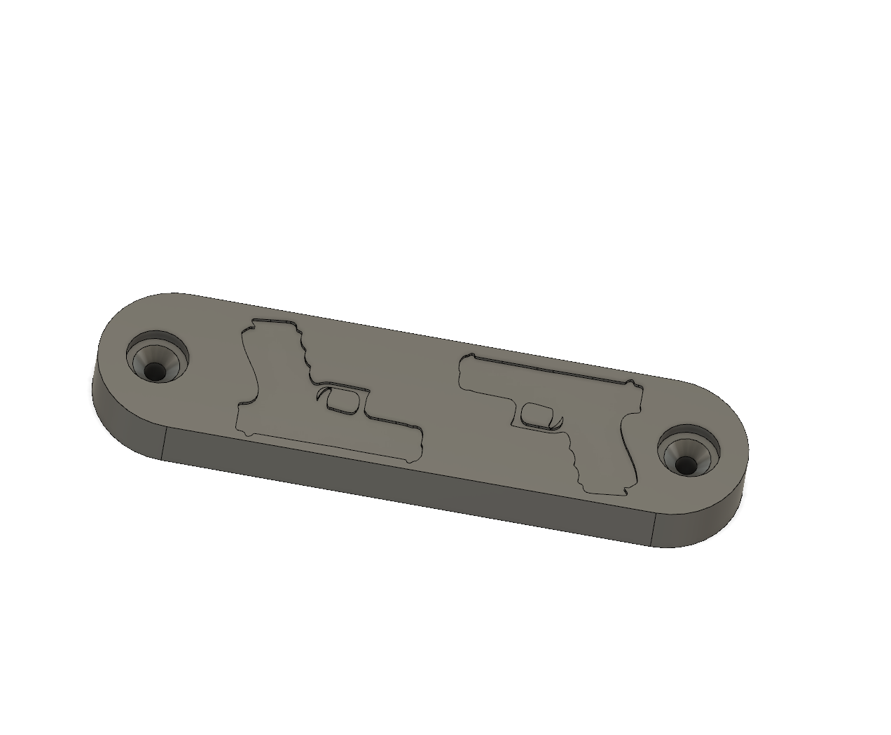 Magnetic Gun Mount  for Vehicle and Home