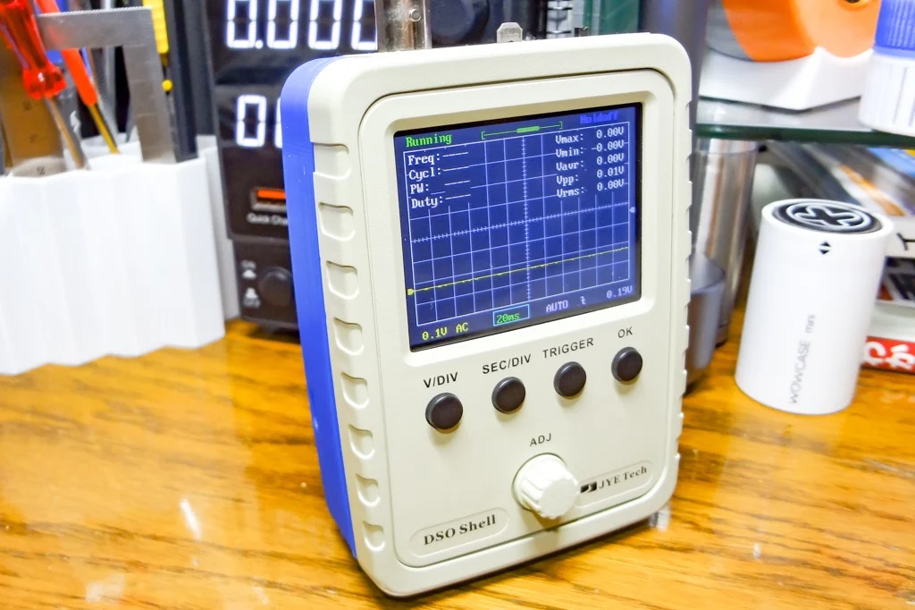 DSO Shell(DSO150) Oscilloscope battery extended bottom