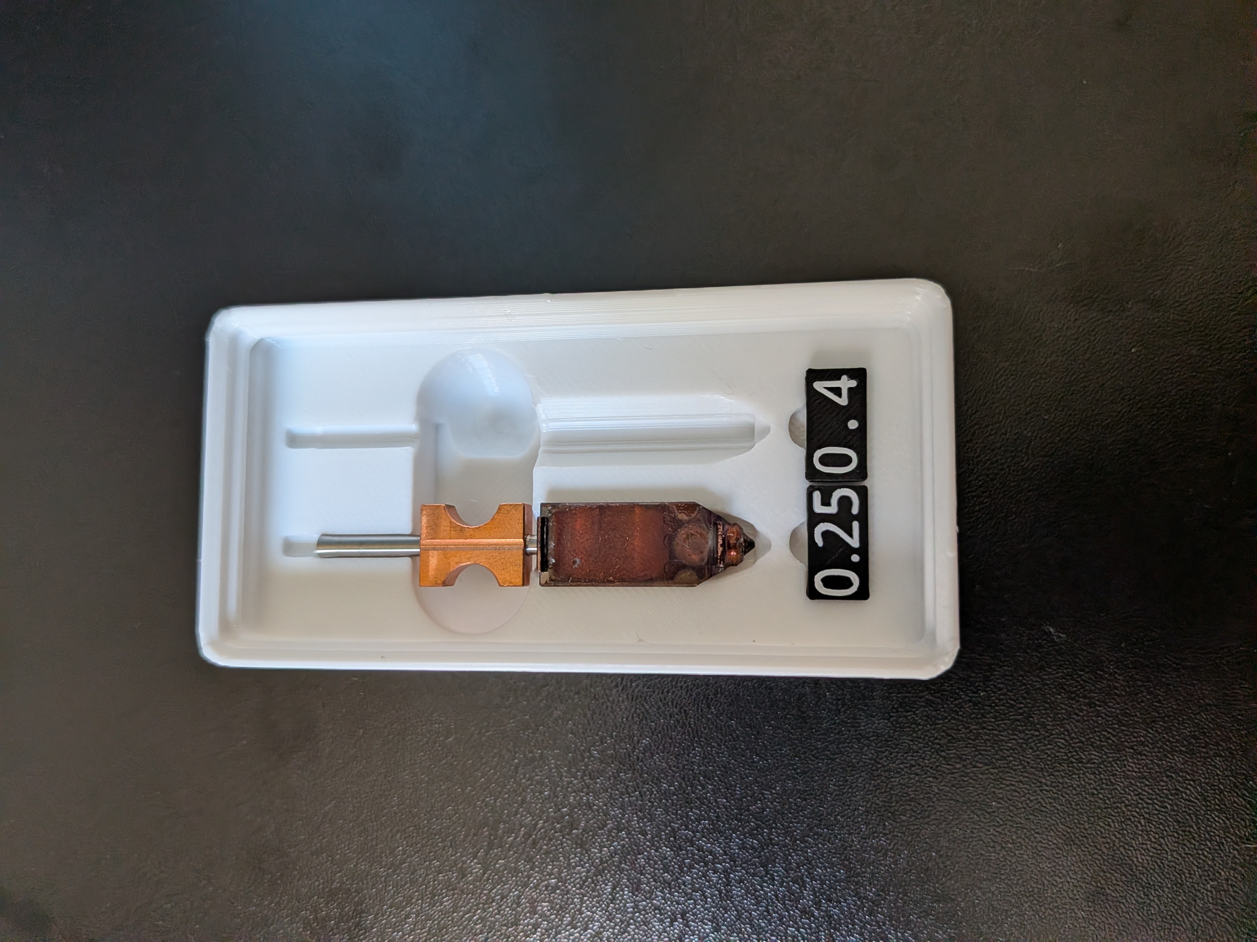 Nozzle bin w/ labels + lid, for Flashforge AD5X