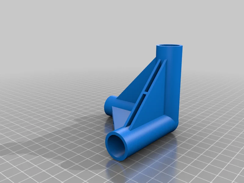 Grow tent corner pole holder
