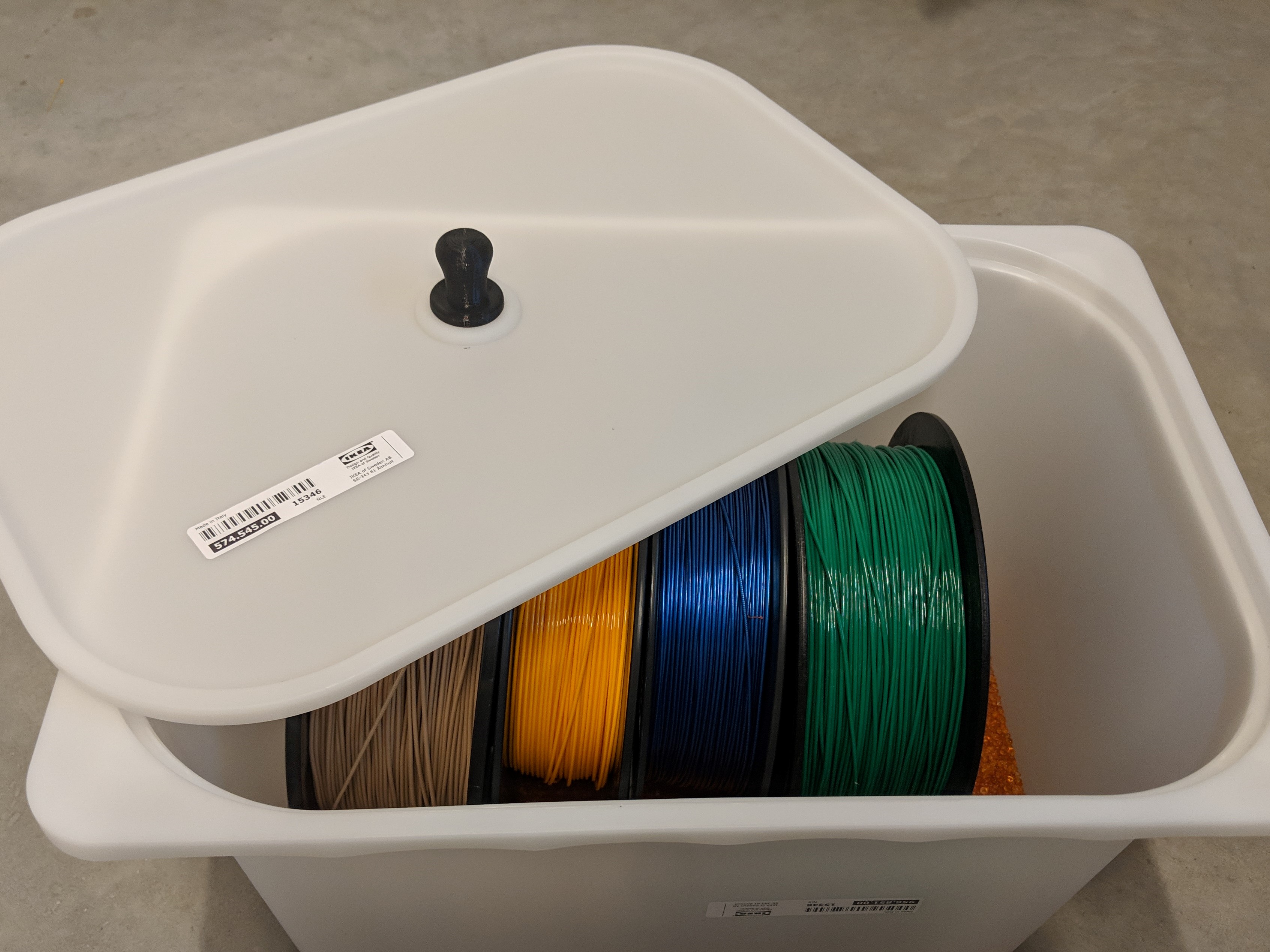 Ikea Trofast Knob - Filament Storage